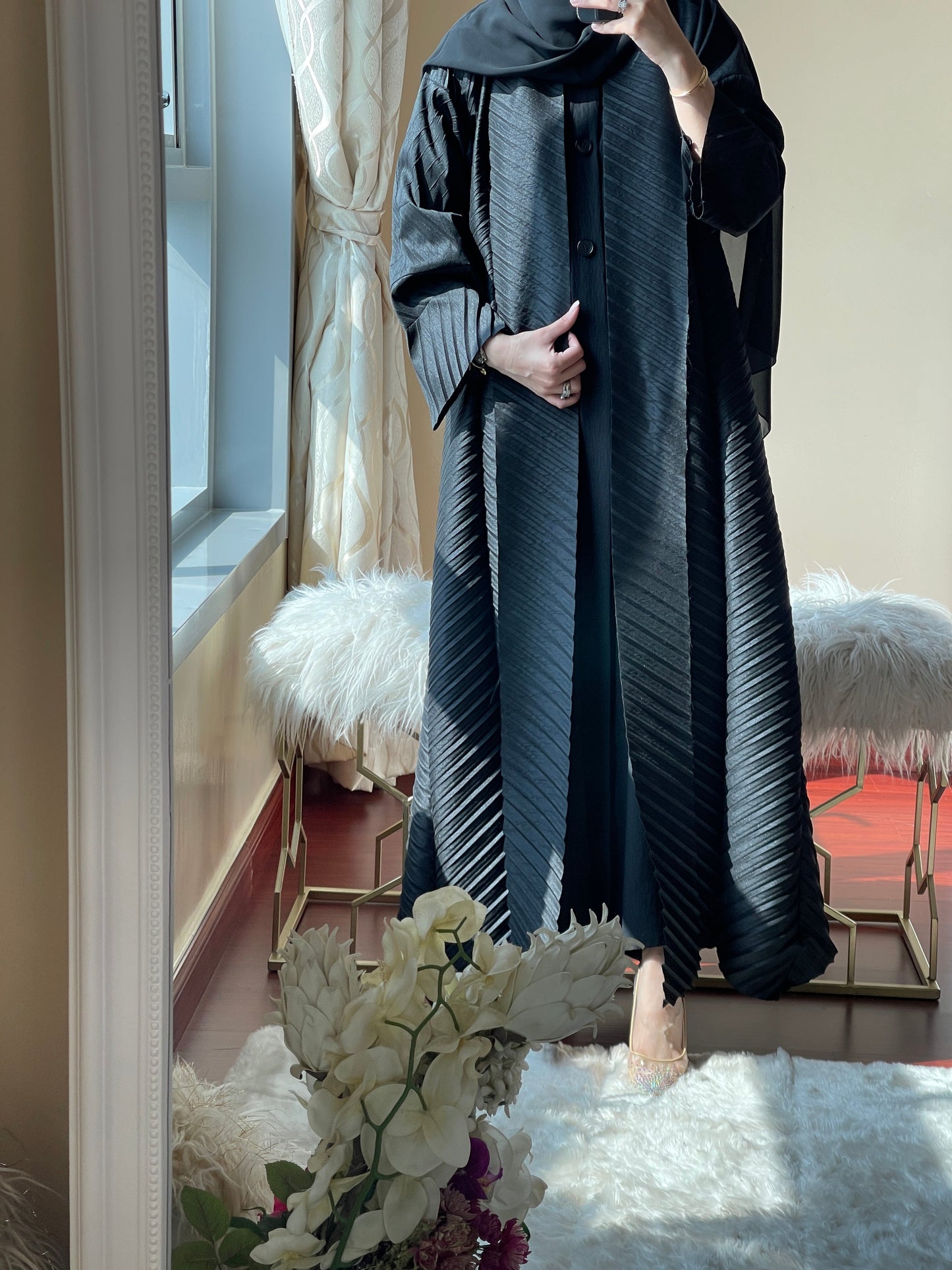 C-RTW-Black-Pleated-Abaya-Set-57