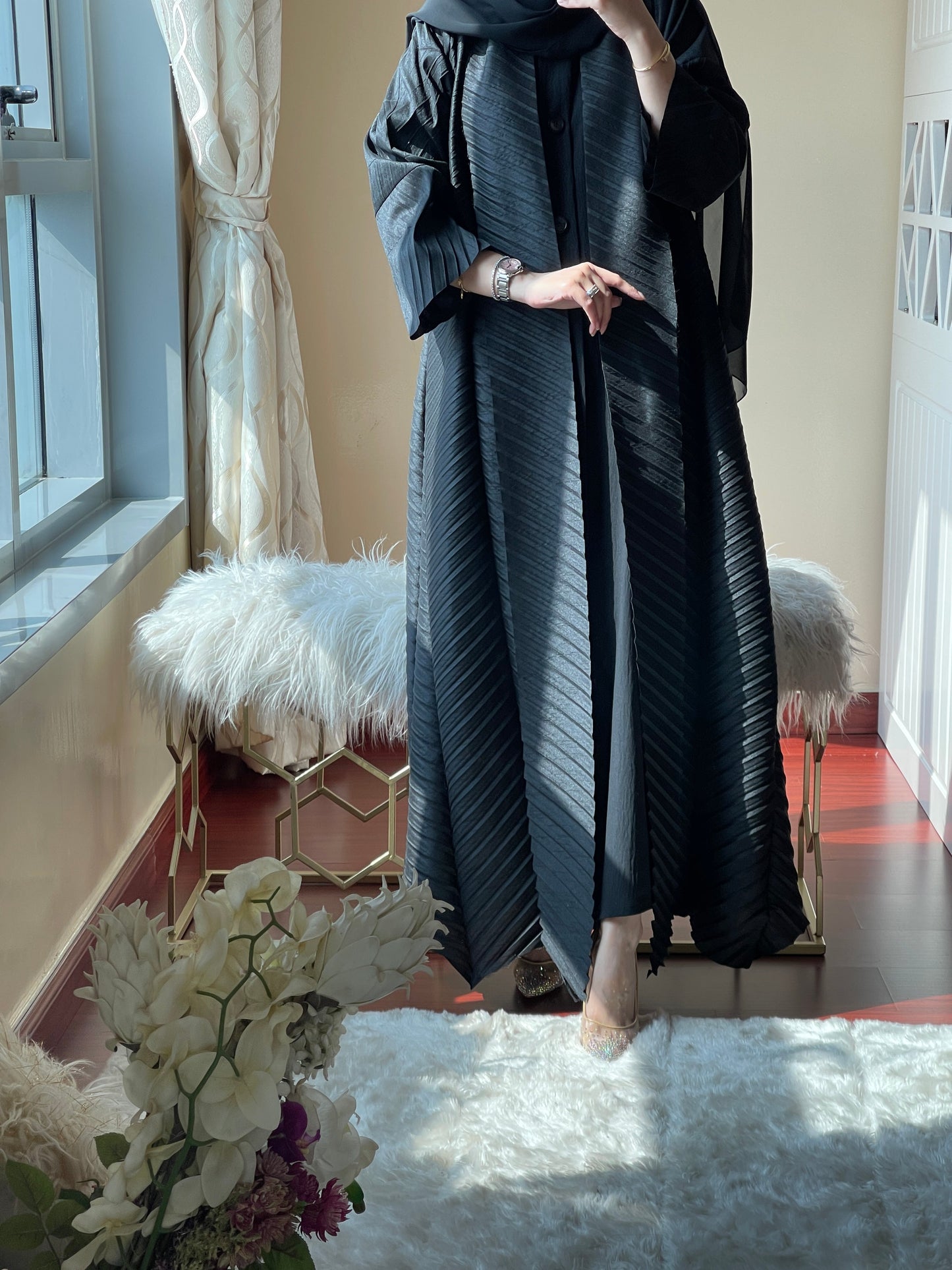 C-RTW-Black-Pleated-Abaya-Set-57