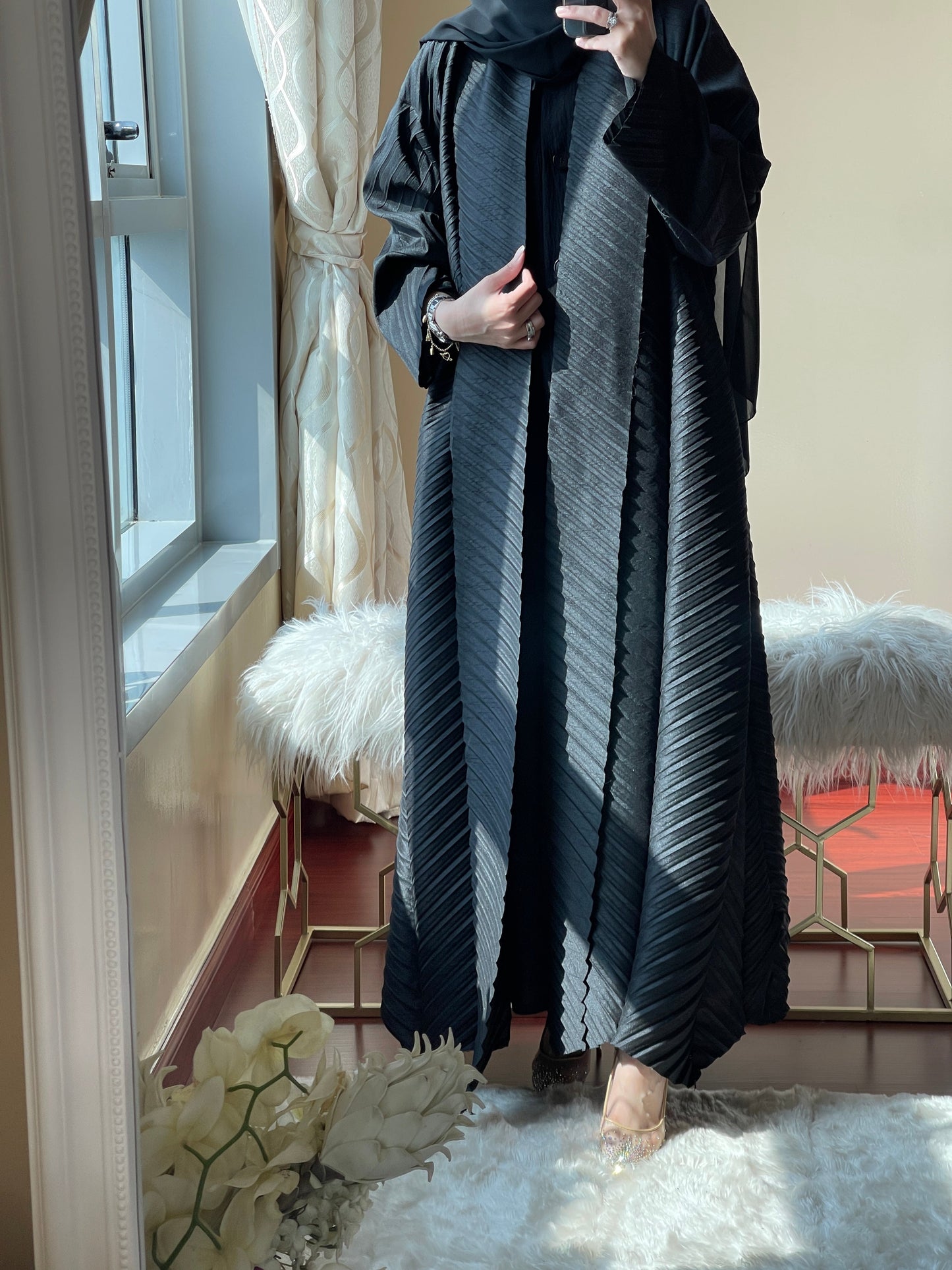 C-RTW-Black-Pleated-Abaya-Set-57