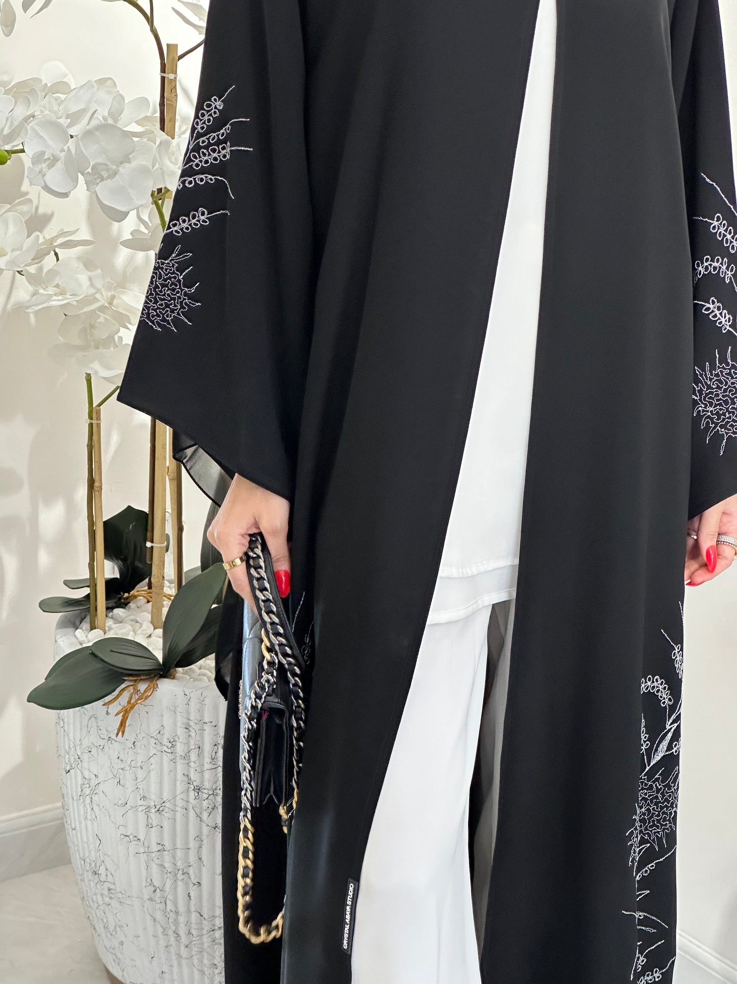 C 0351 Black Abaya