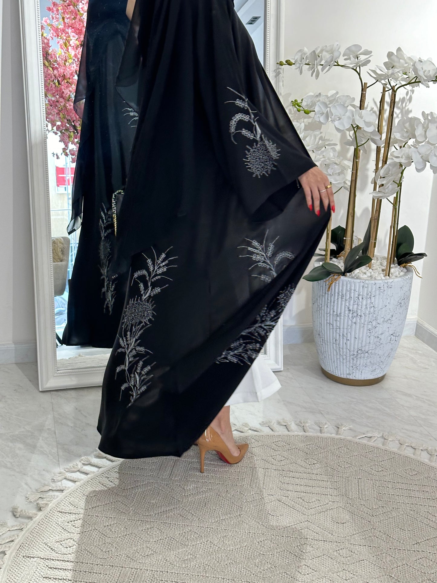 C 0351 Black Abaya