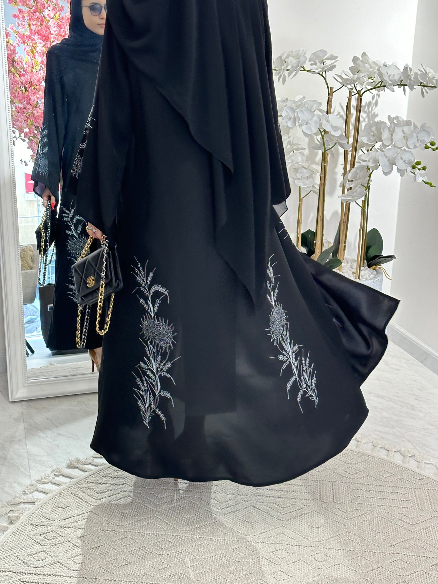 C 0351 Black Abaya