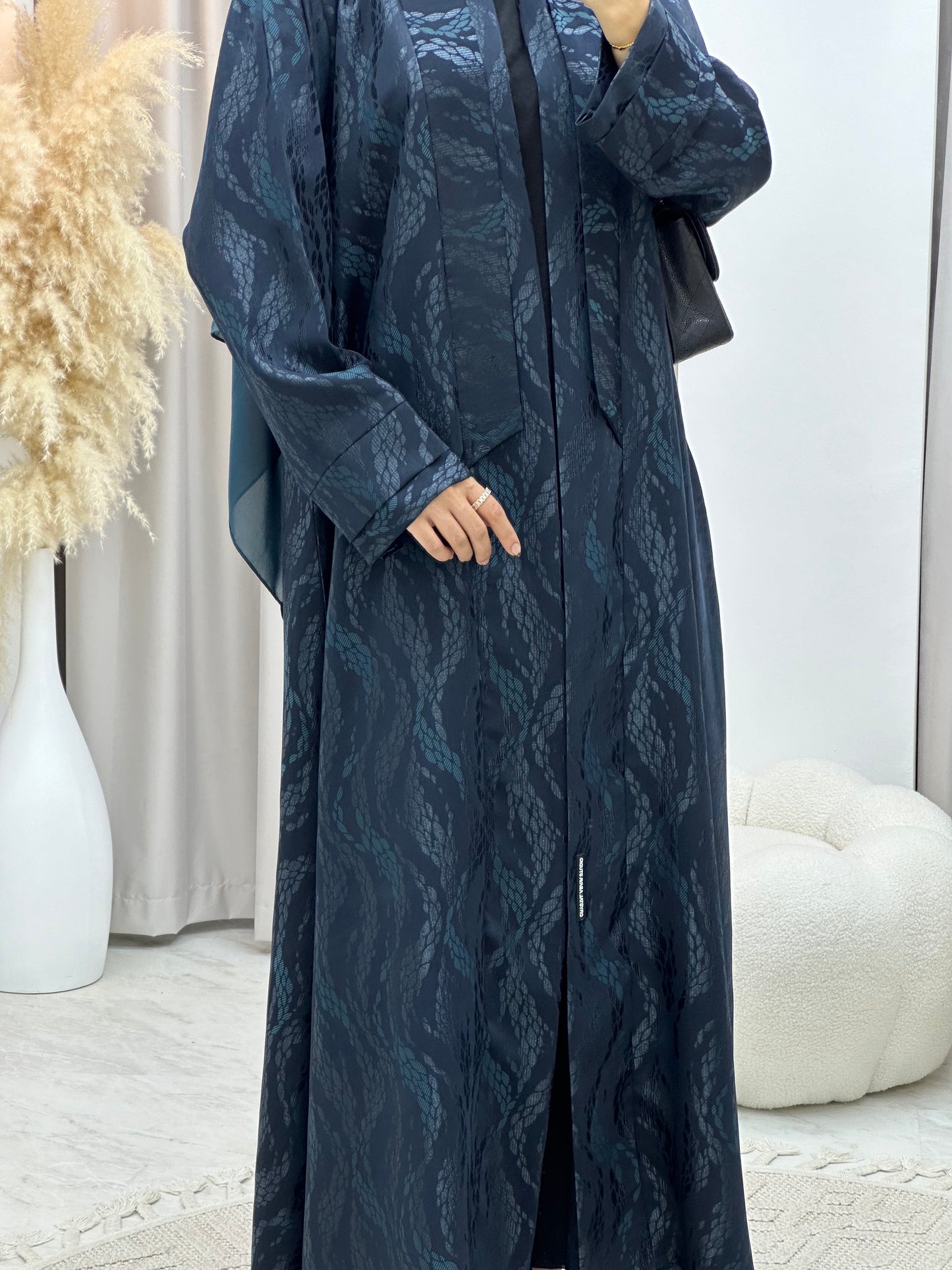 C 0161-04 Barley Turquoise Abaya