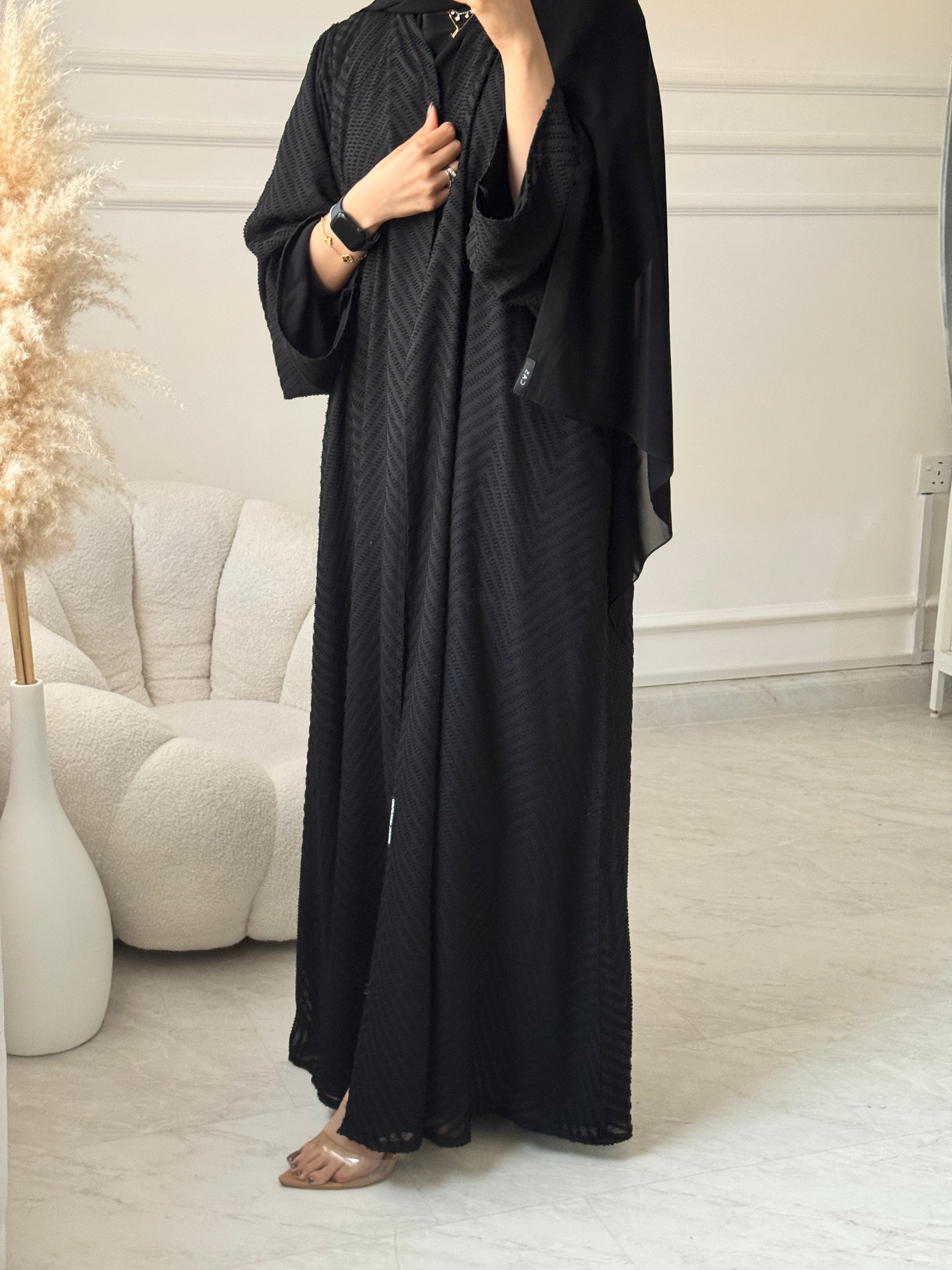 C 1470 Black Abaya