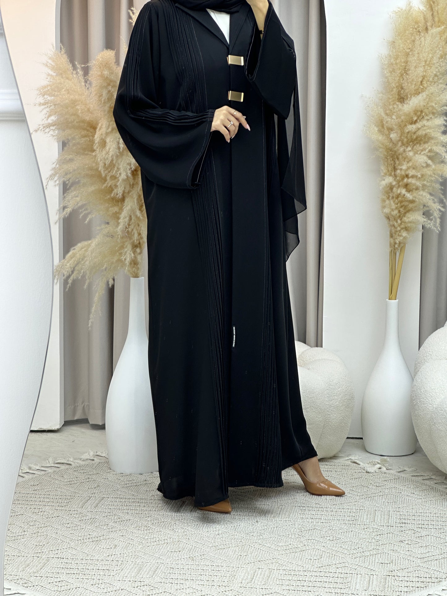 C Ramadan Black Eid Abaya 50