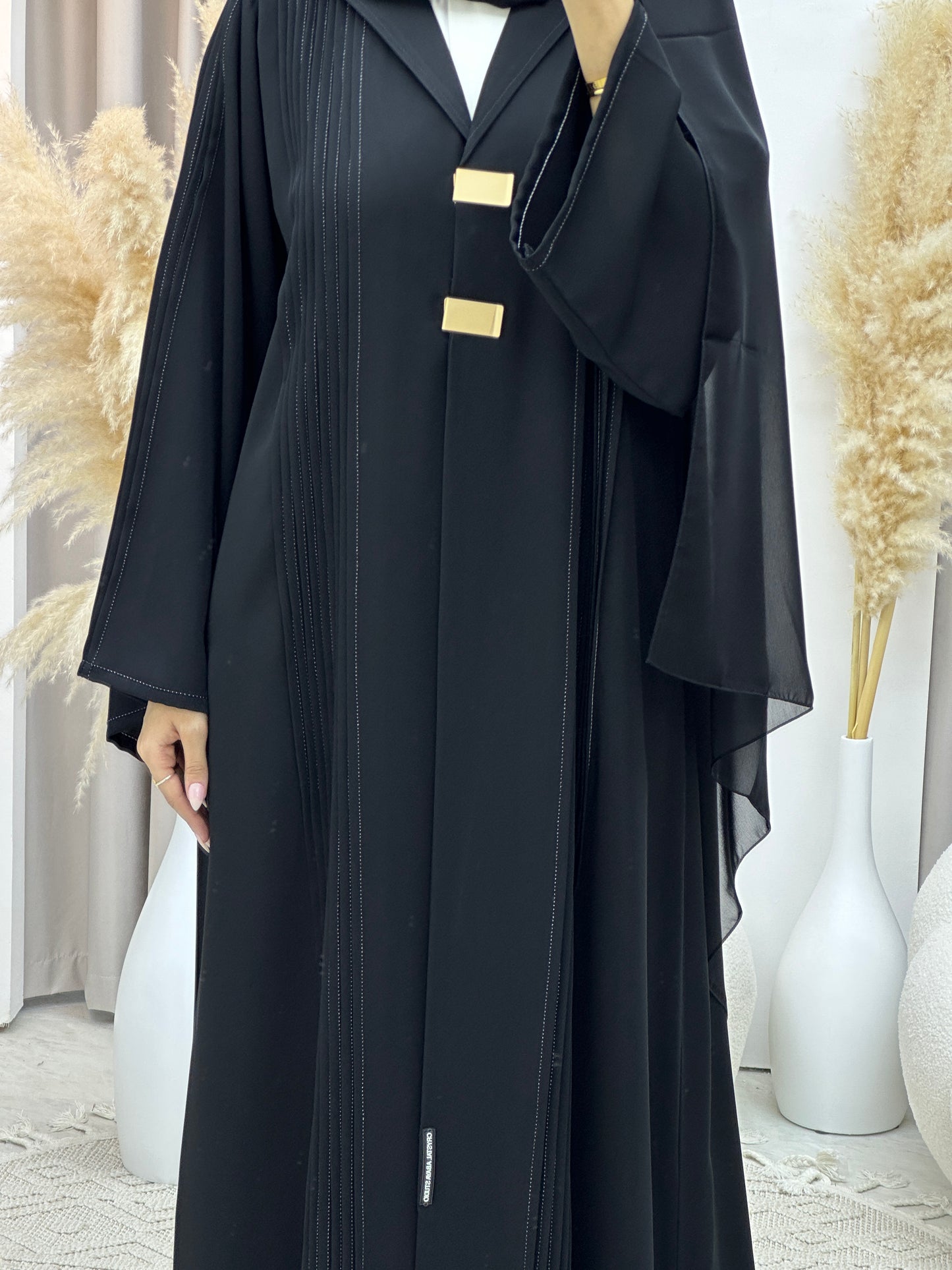 C Ramadan Black Eid Abaya 50