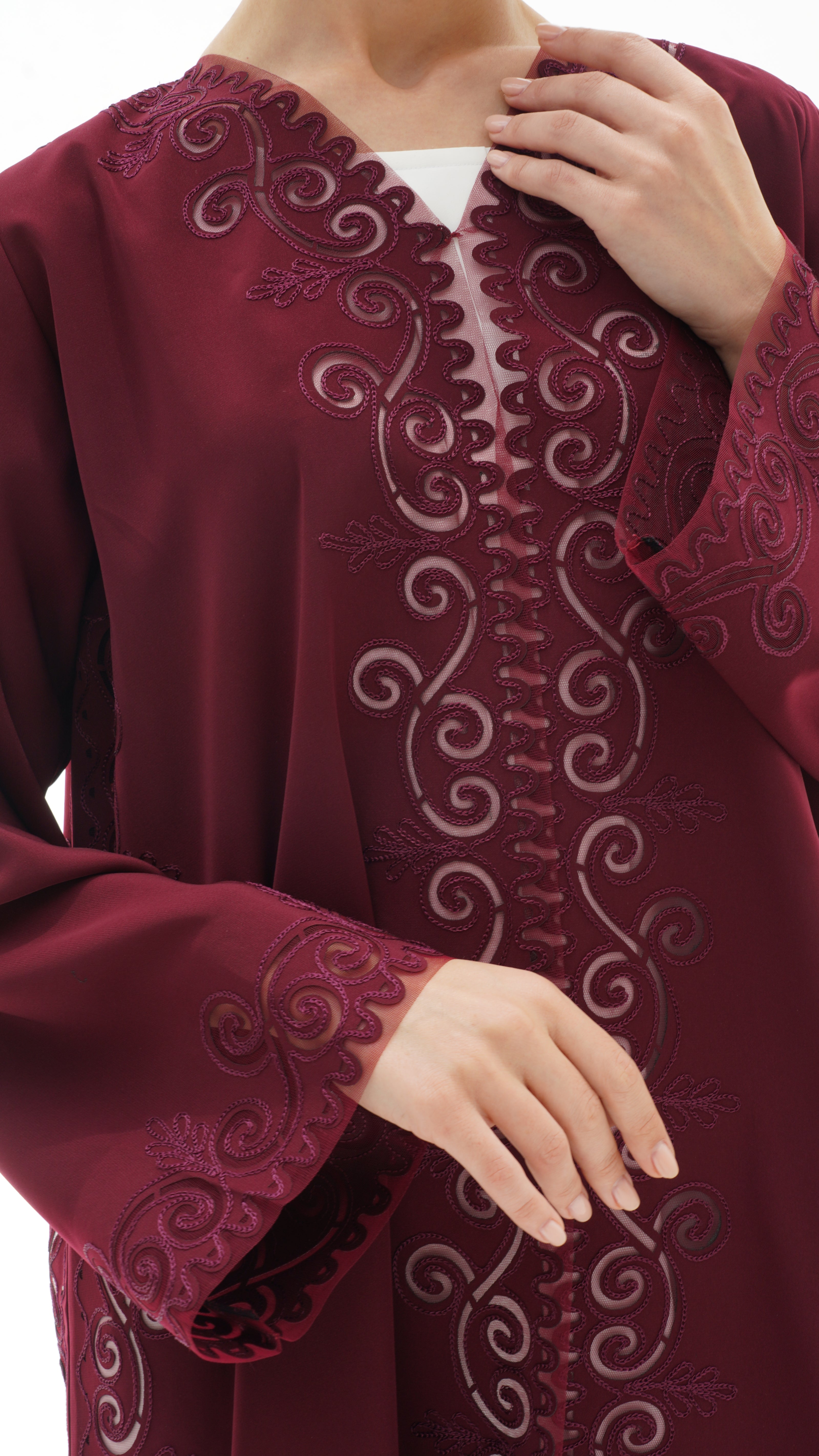 C 1150 Crepe Abaya