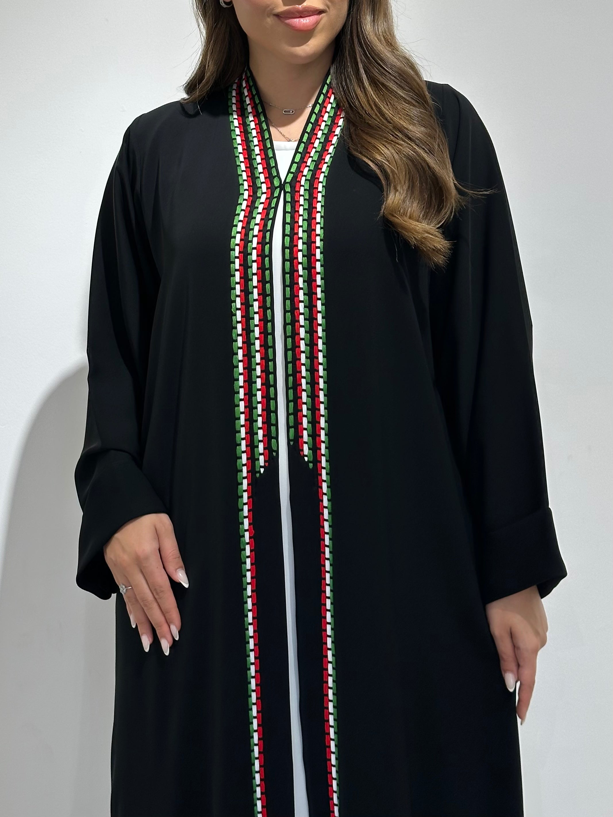 عباية رمضان خضراء للعيد