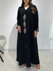 C 1562 Emirati Beaded Abaya