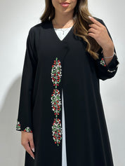 C 1562 Emirati Beaded Abaya
