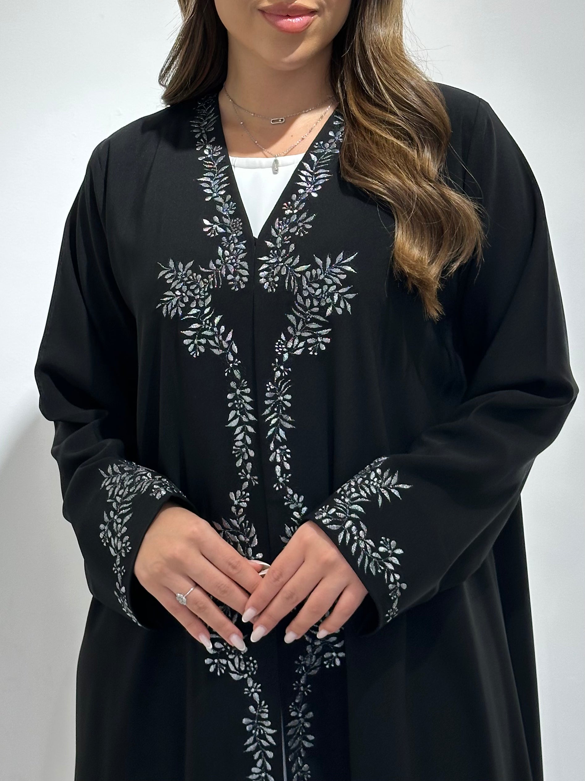 عباية رمضان خضراء للعيد