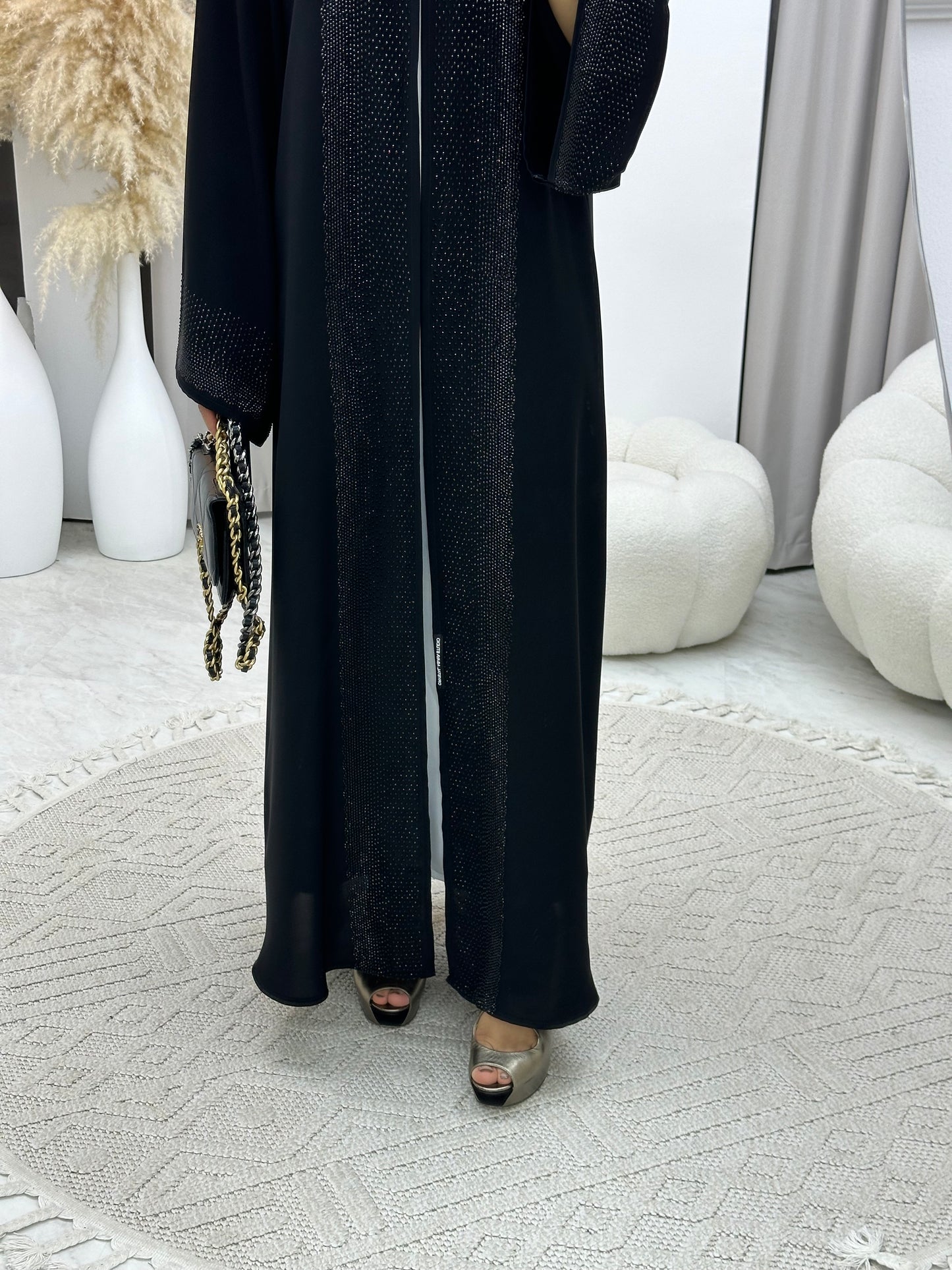 C 0174-01 Black Abaya