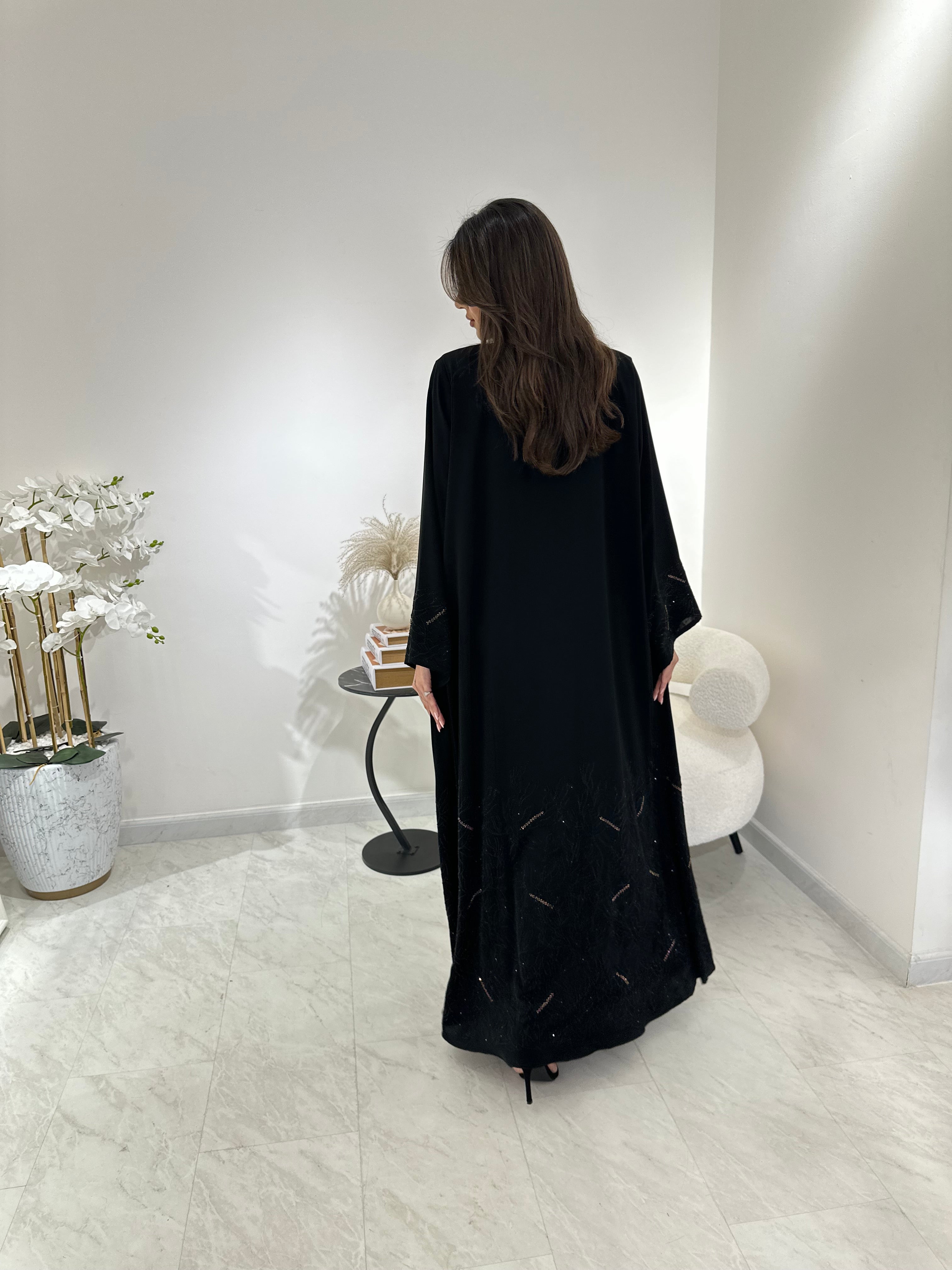 C 0867 Black Eid Abaya