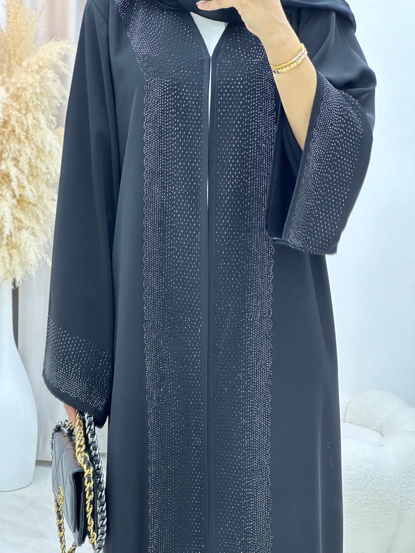 C 0174-01 Black Abaya