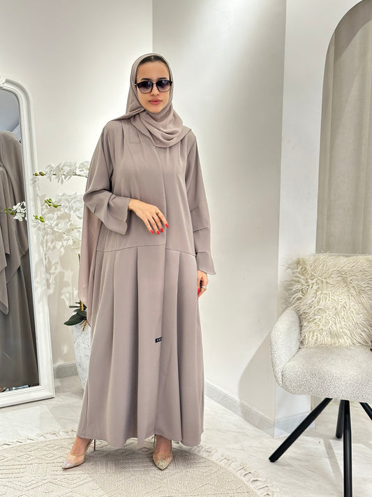 C 0363 Beige Abaya