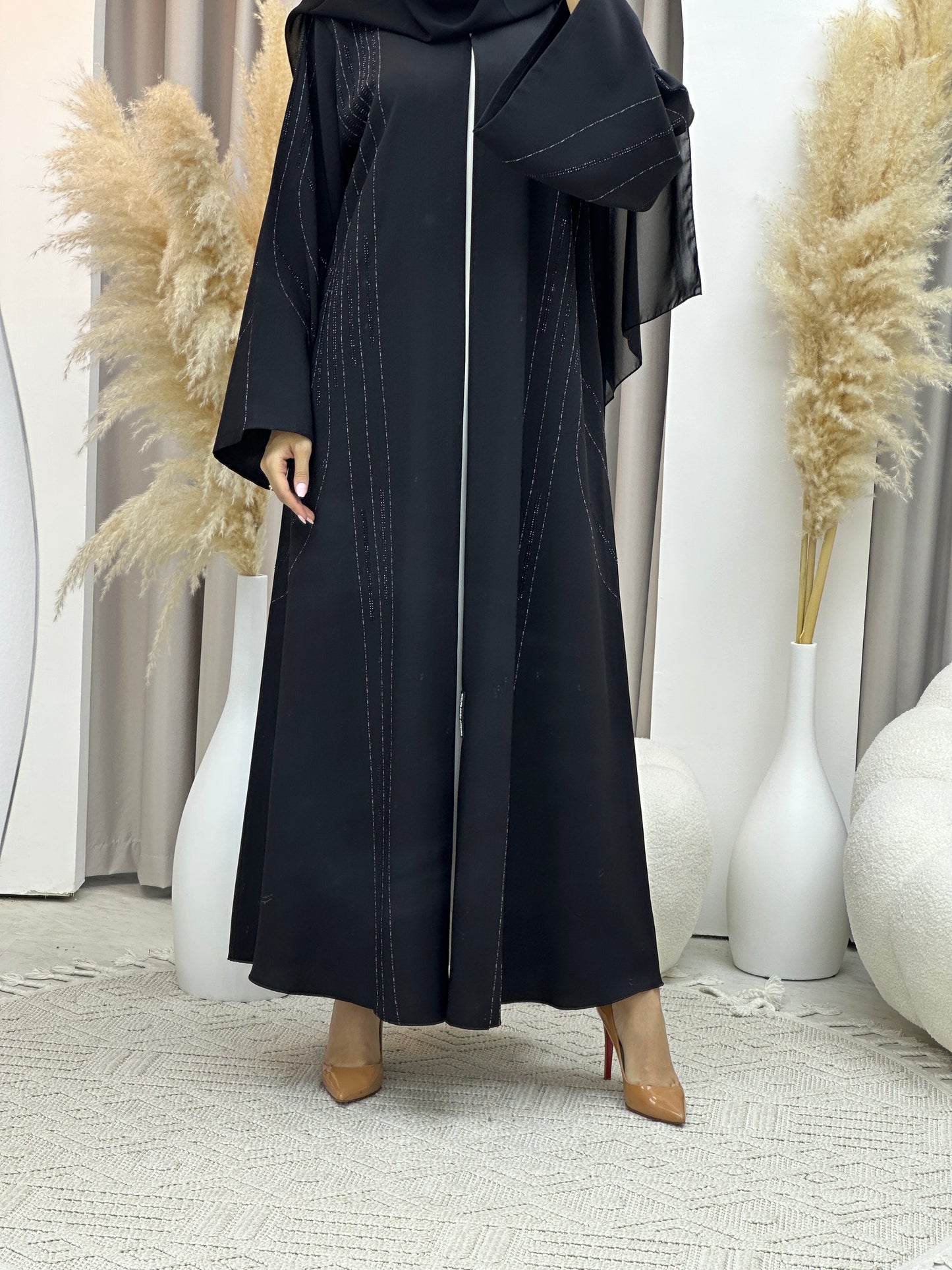 C Ramadan Black Eid Abaya 59