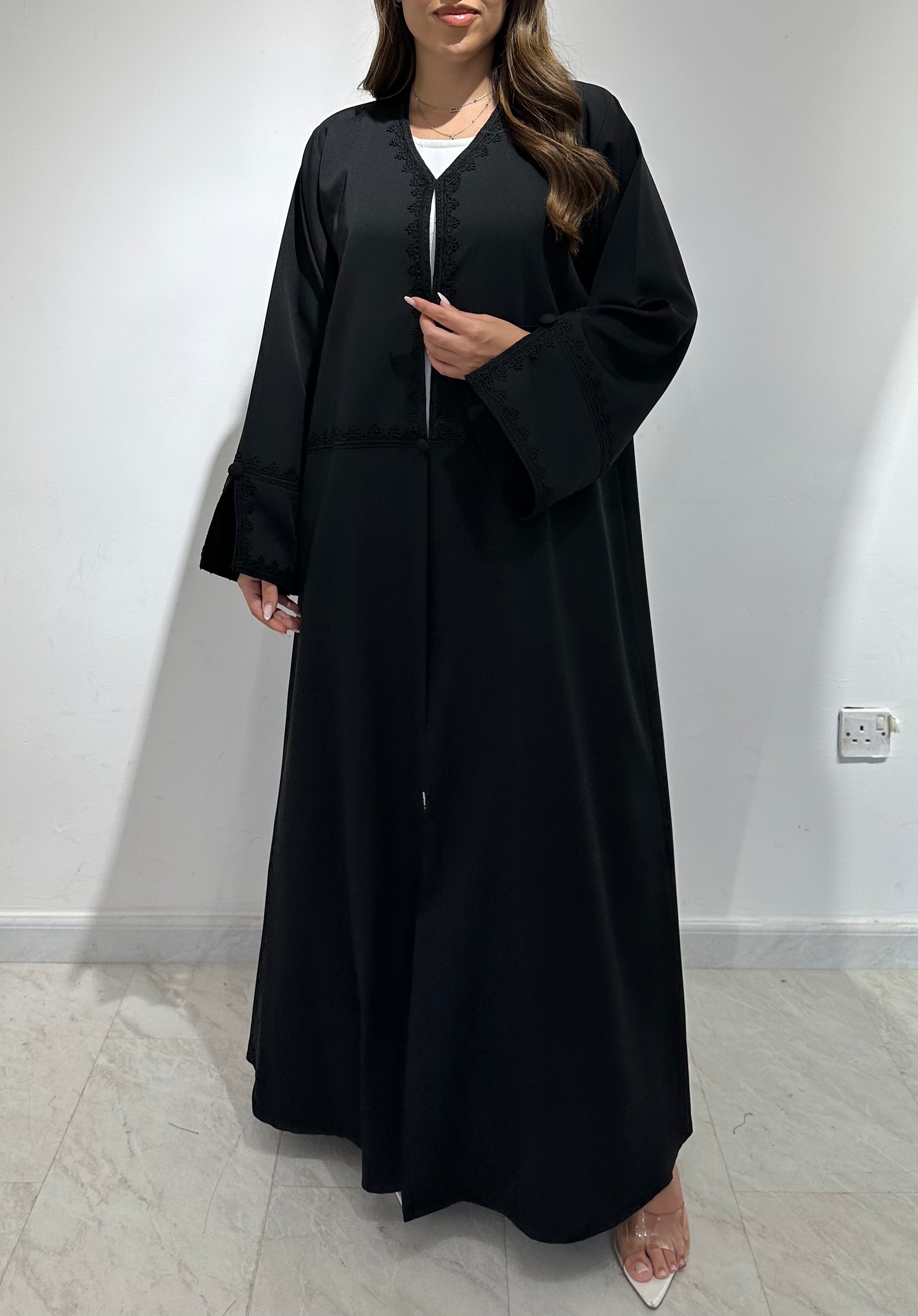 عباية رمضان خضراء للعيد