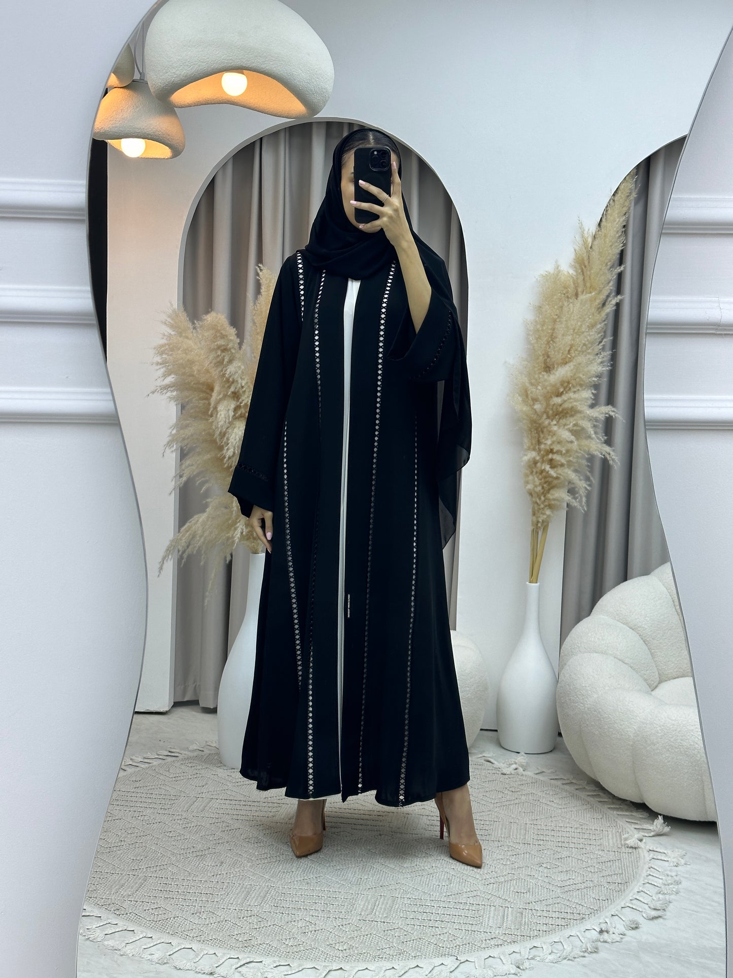 C Ramadan Black Eid Abaya 60