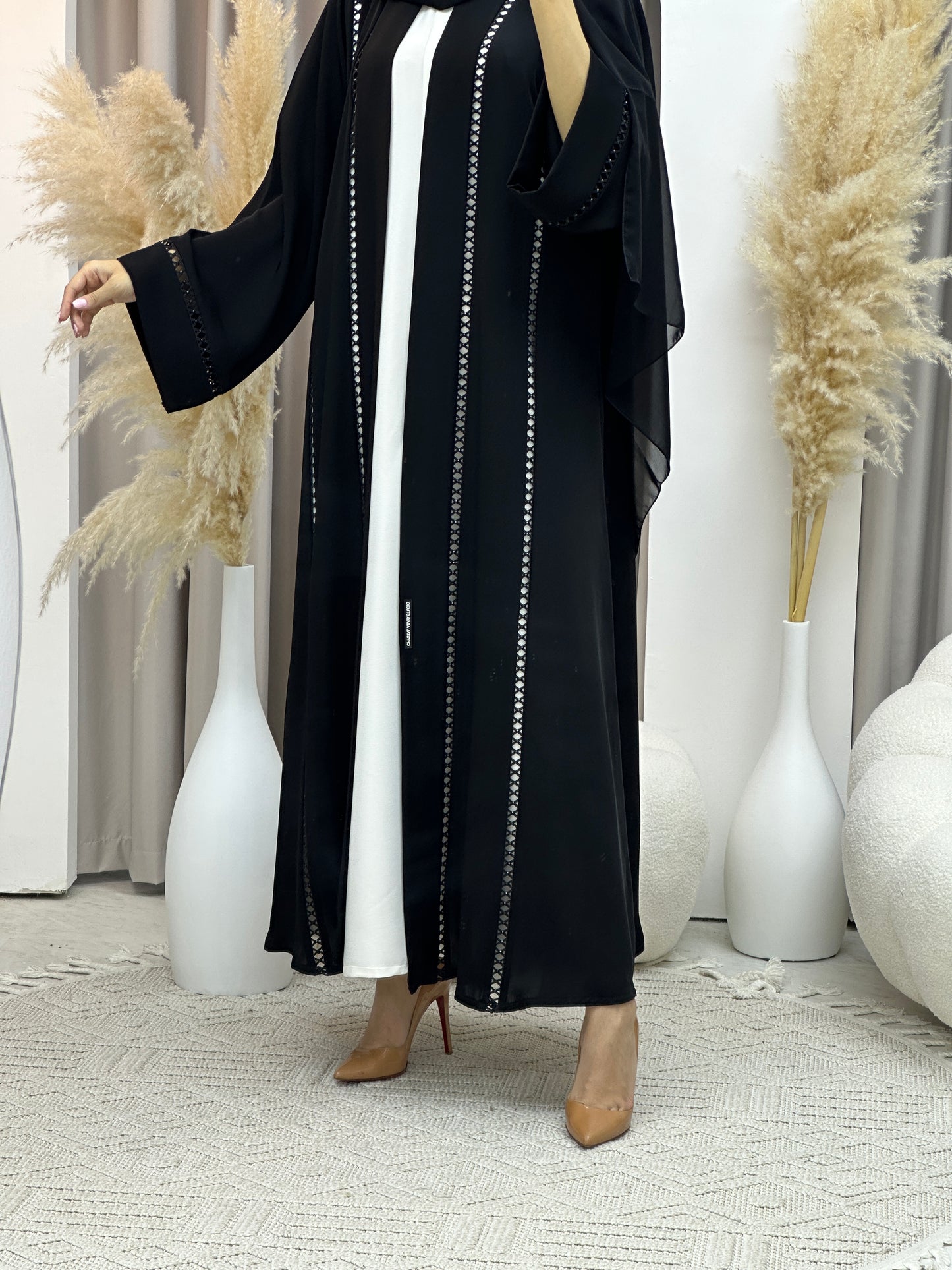 C Ramadan Black Eid Abaya 60