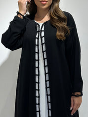 C 1571 Black Abaya