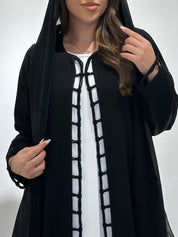 C 1571 Black Abaya