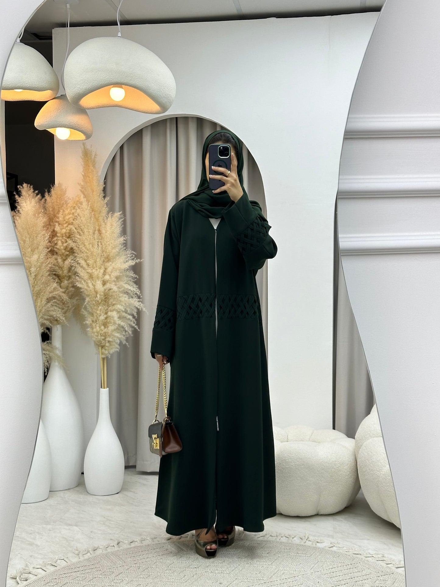 C 0179 Green Abaya