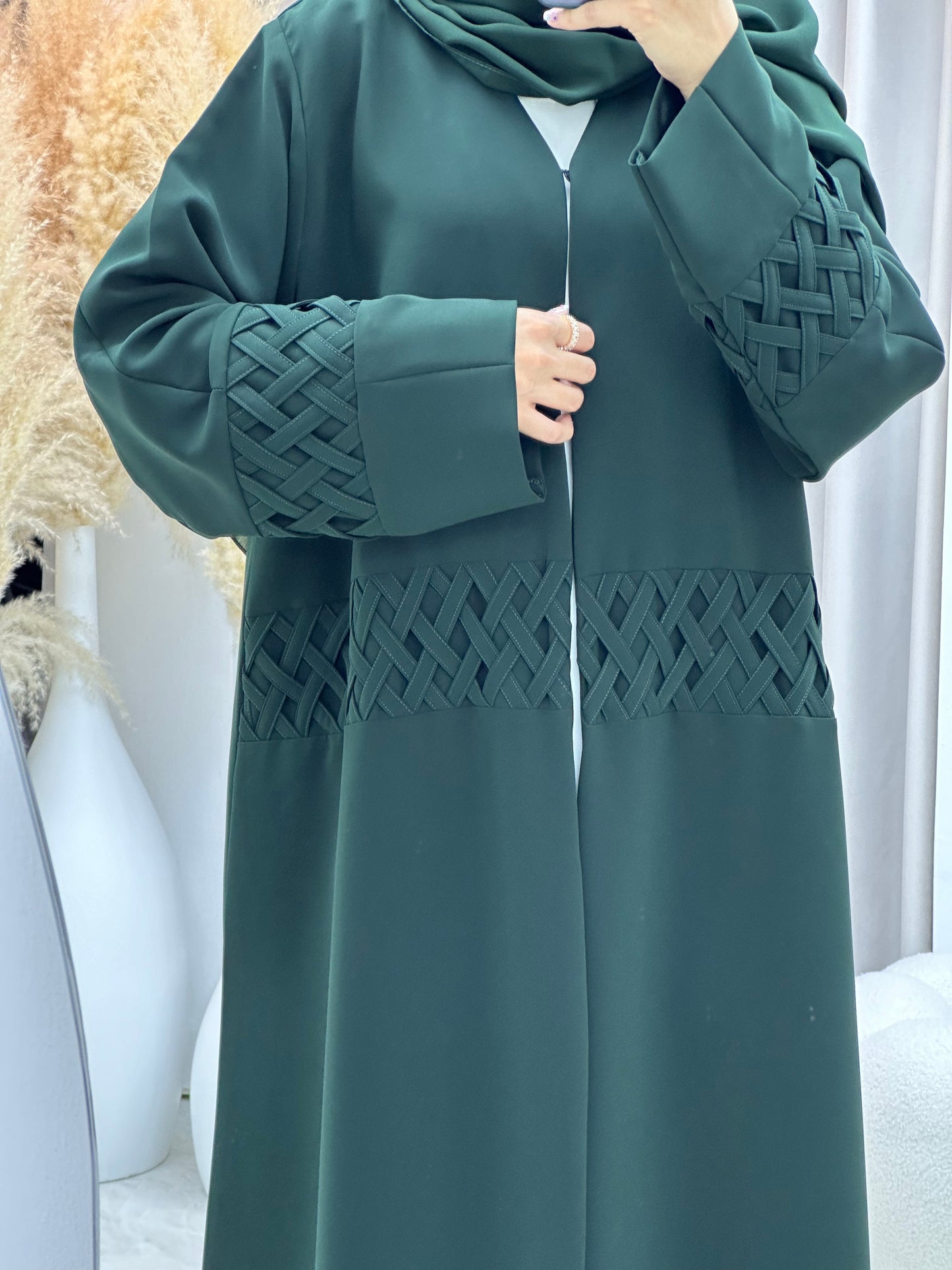 C 0179 Green Abaya