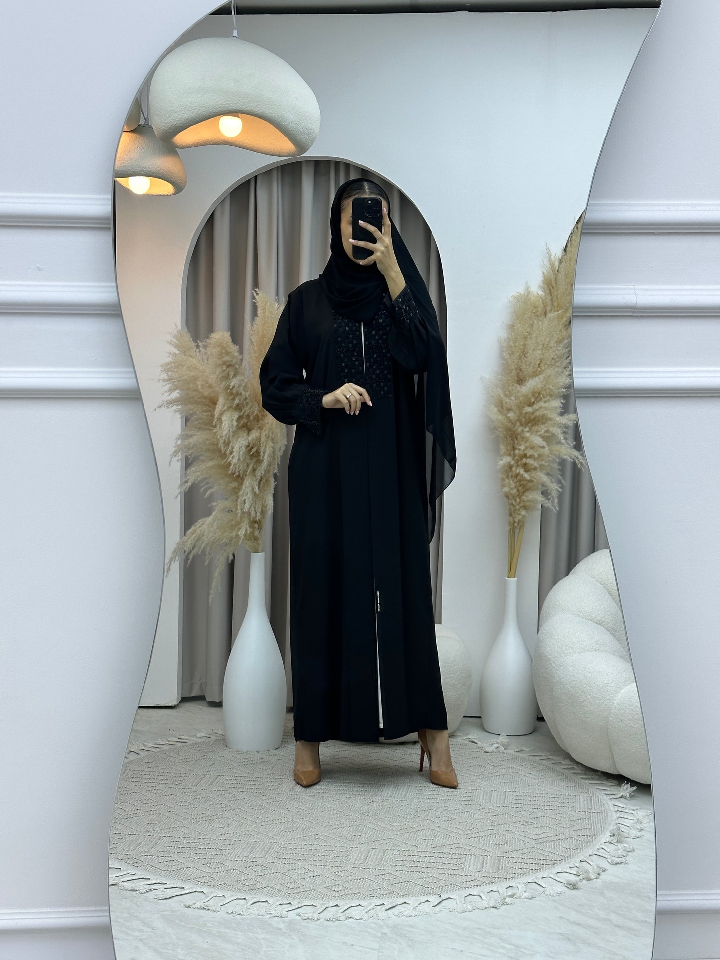 C Ramadan Black Eid Abaya 53