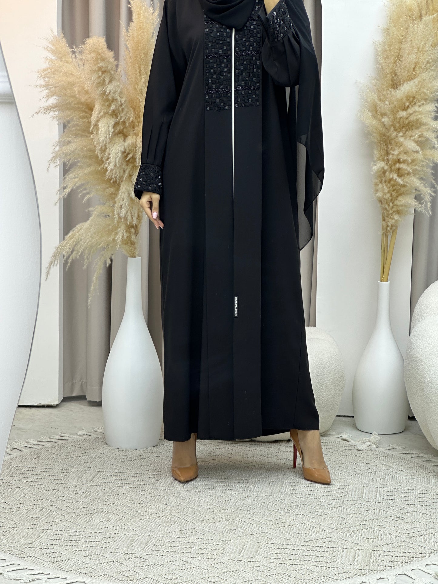 C Ramadan Black Eid Abaya 53