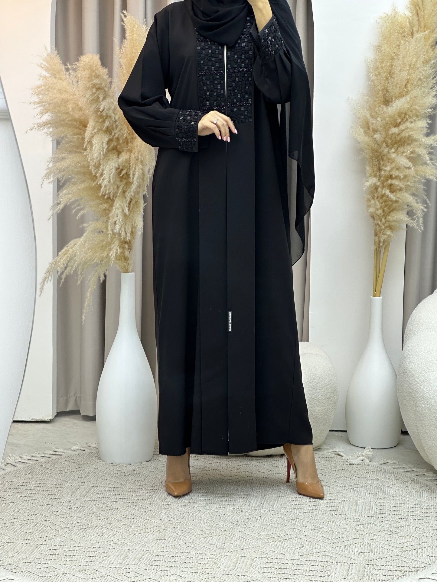 C Ramadan Black Eid Abaya 53