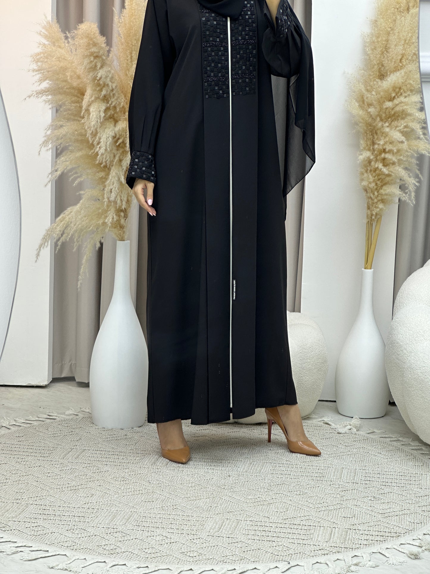 C Ramadan Black Eid Abaya 53