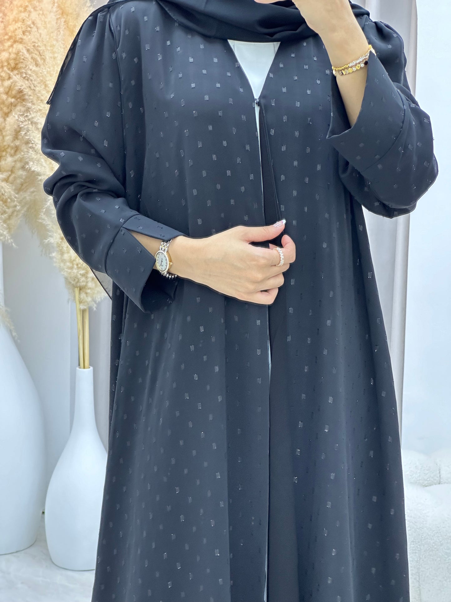 C RTW 0181 Black Abaya