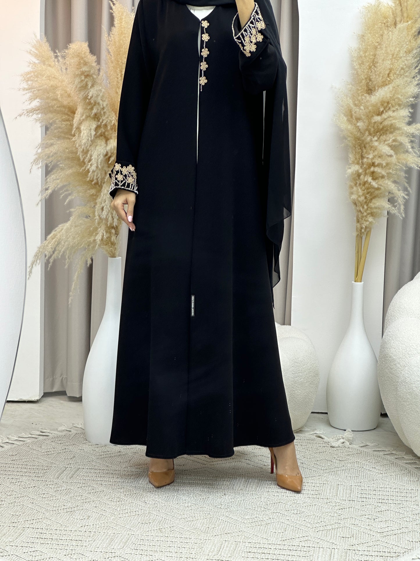 C Ramadan Black Eid Abaya 51