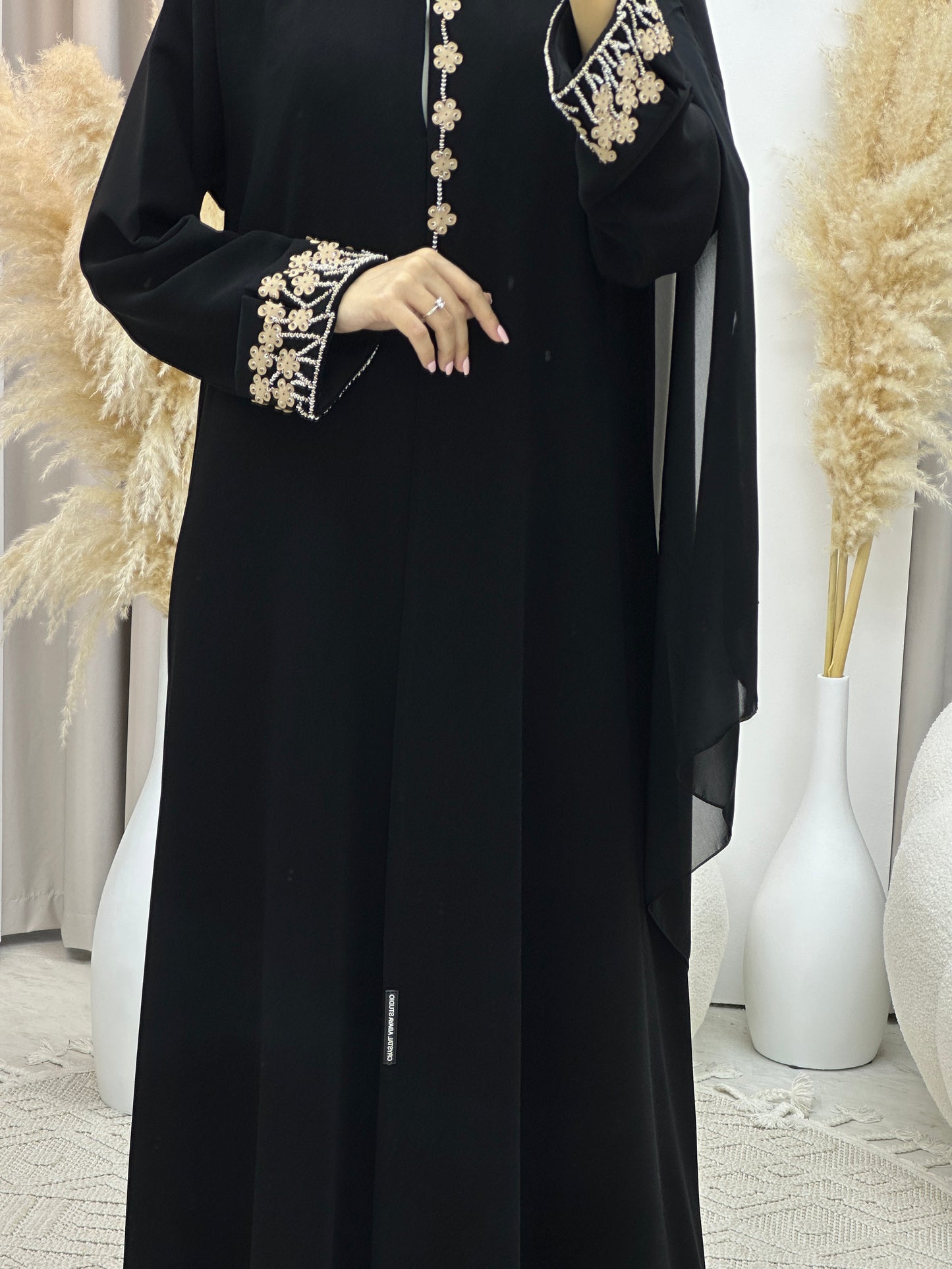 C Ramadan Black Eid Abaya 51