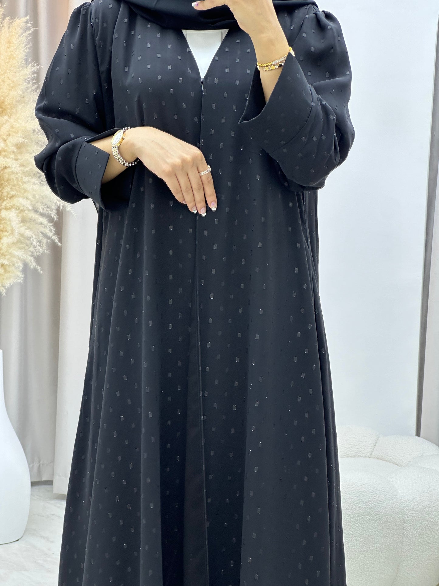 C RTW 0181 Black Abaya