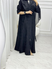 C 1524 Black work Abaya