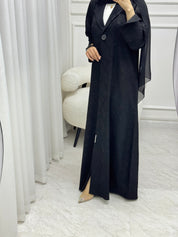 C 1526 Black work Abaya