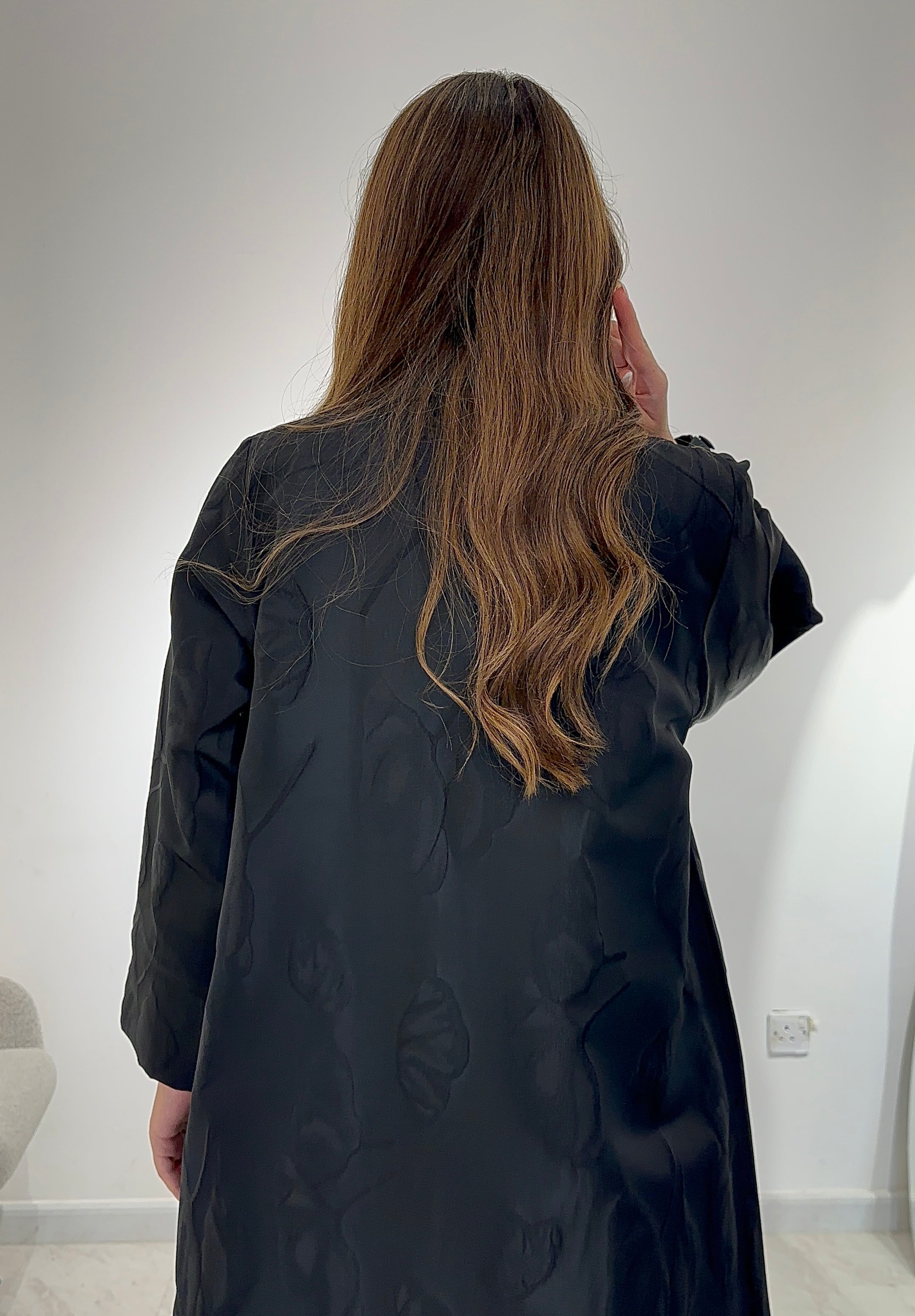 C 1581 Black Abaya