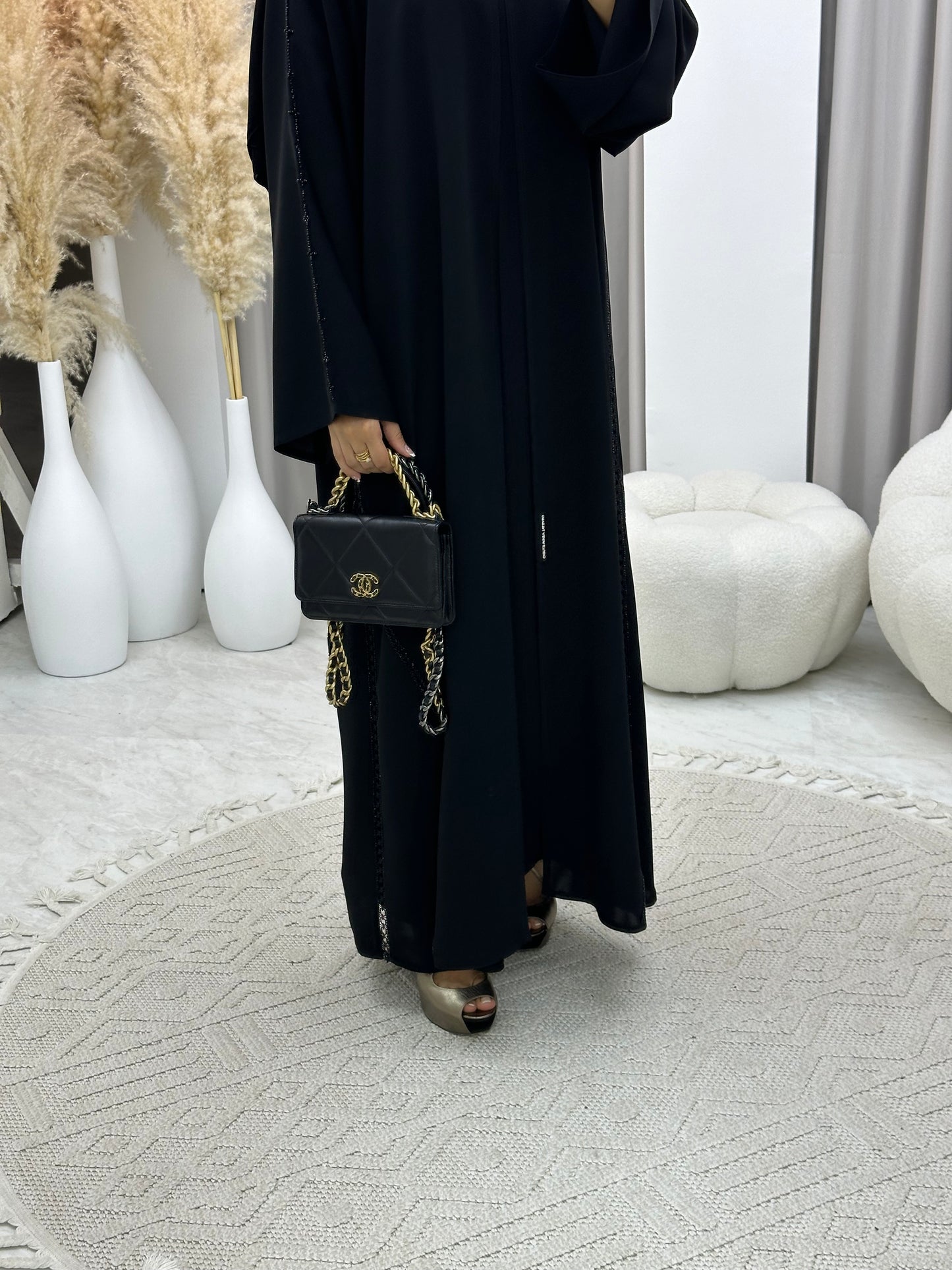 C 0189 Black Abaya