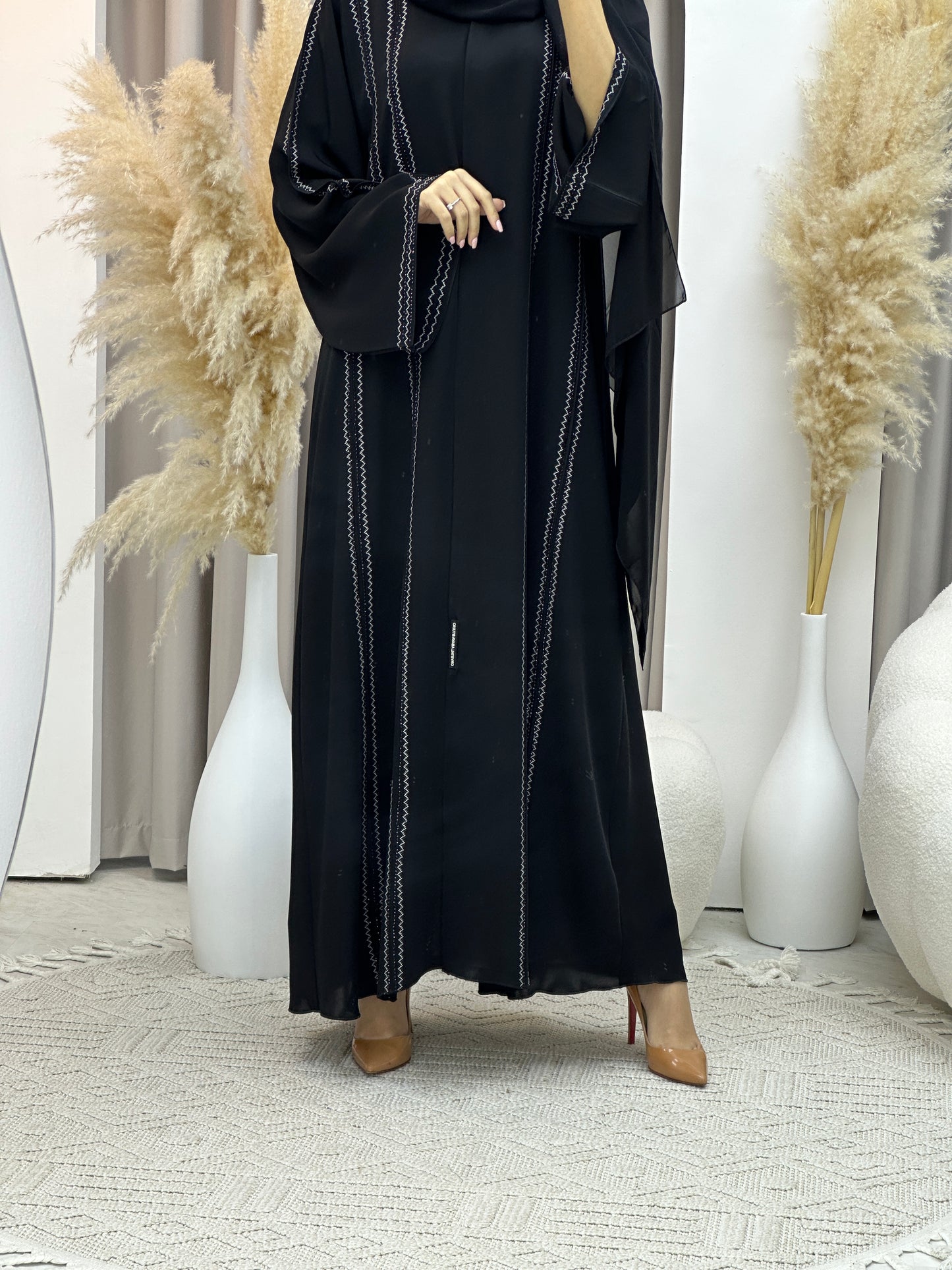 C Ramadan Black Eid Abaya 55