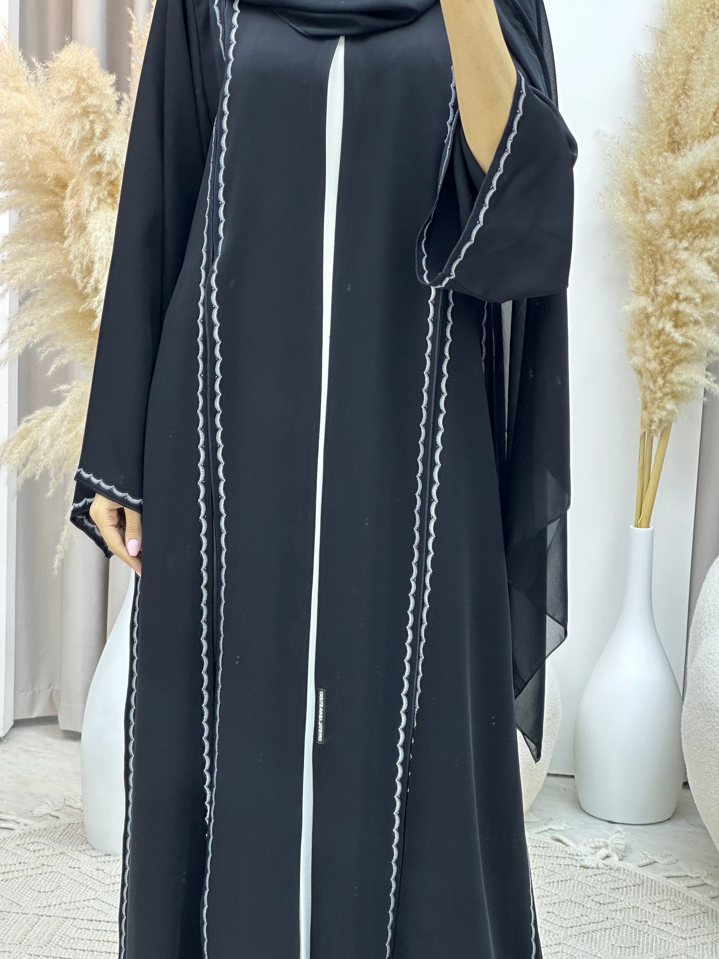 C Ramadan Black Eid Abaya 69