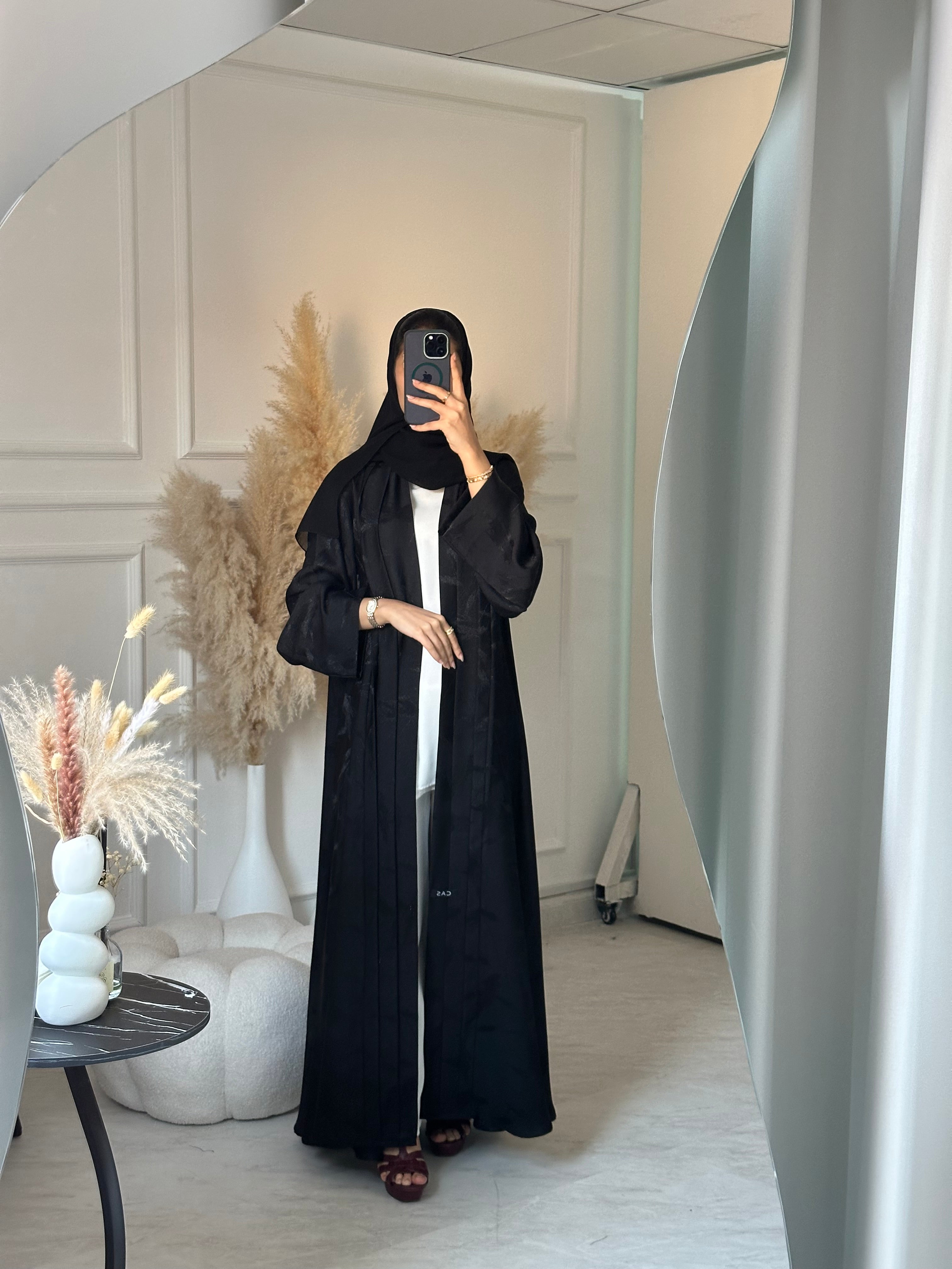 C 0892 Black Abaya