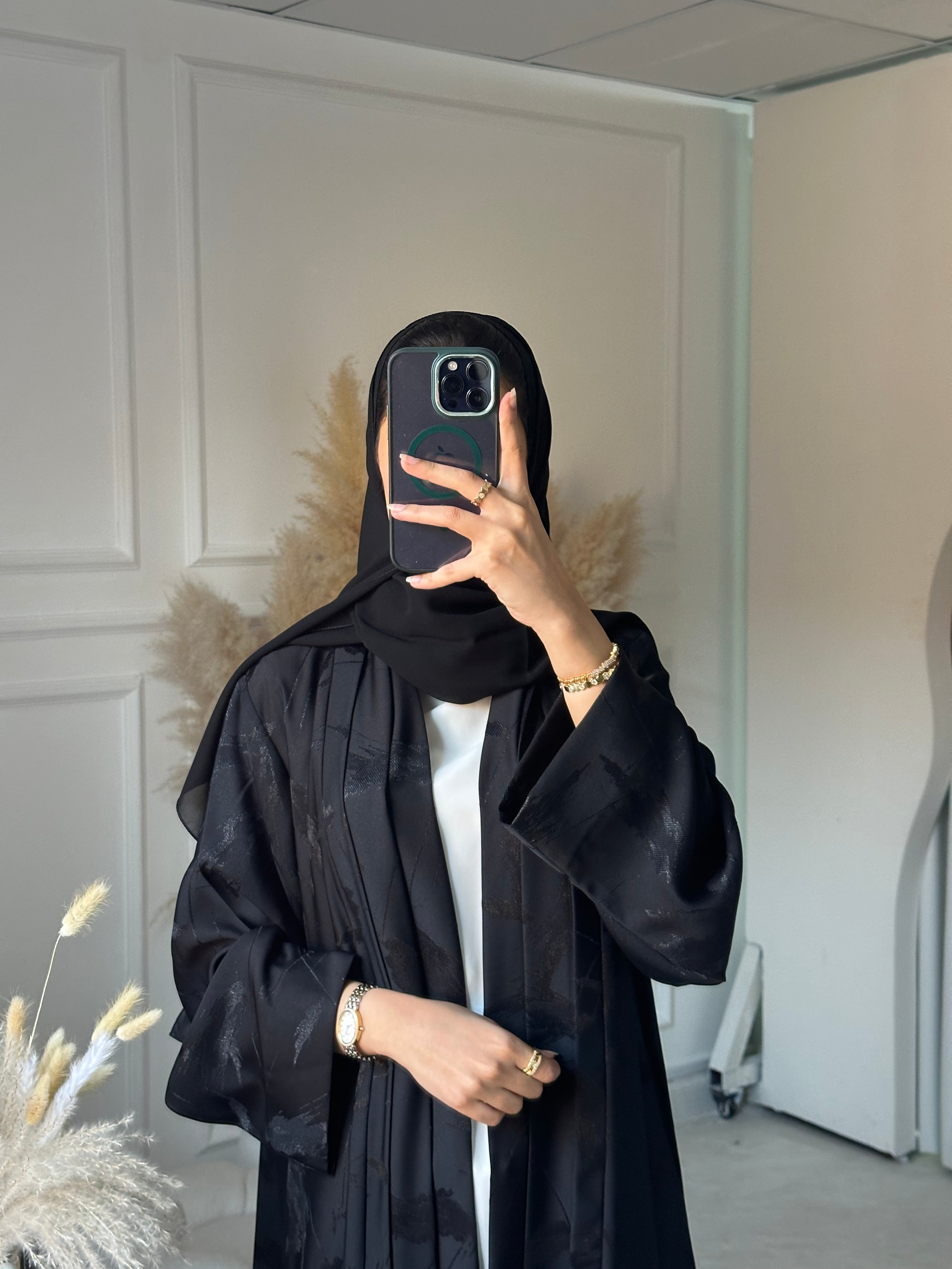 C 0892 Black Abaya