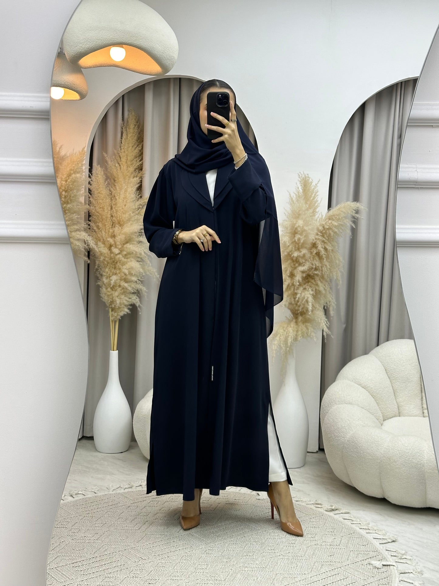 C RTW 0003-02 Blue Angelica Eid Abaya