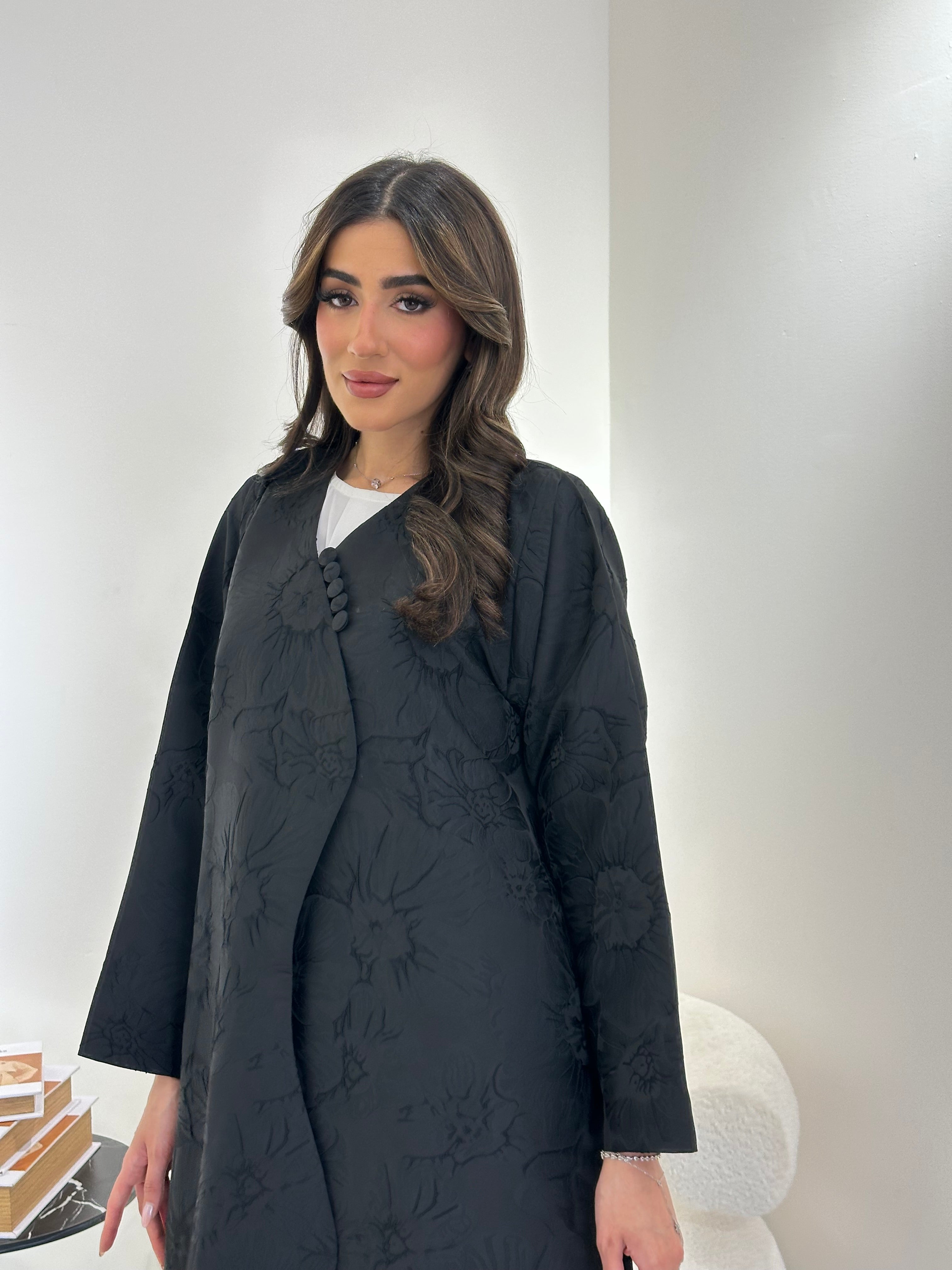 C 0898 Black Abaya