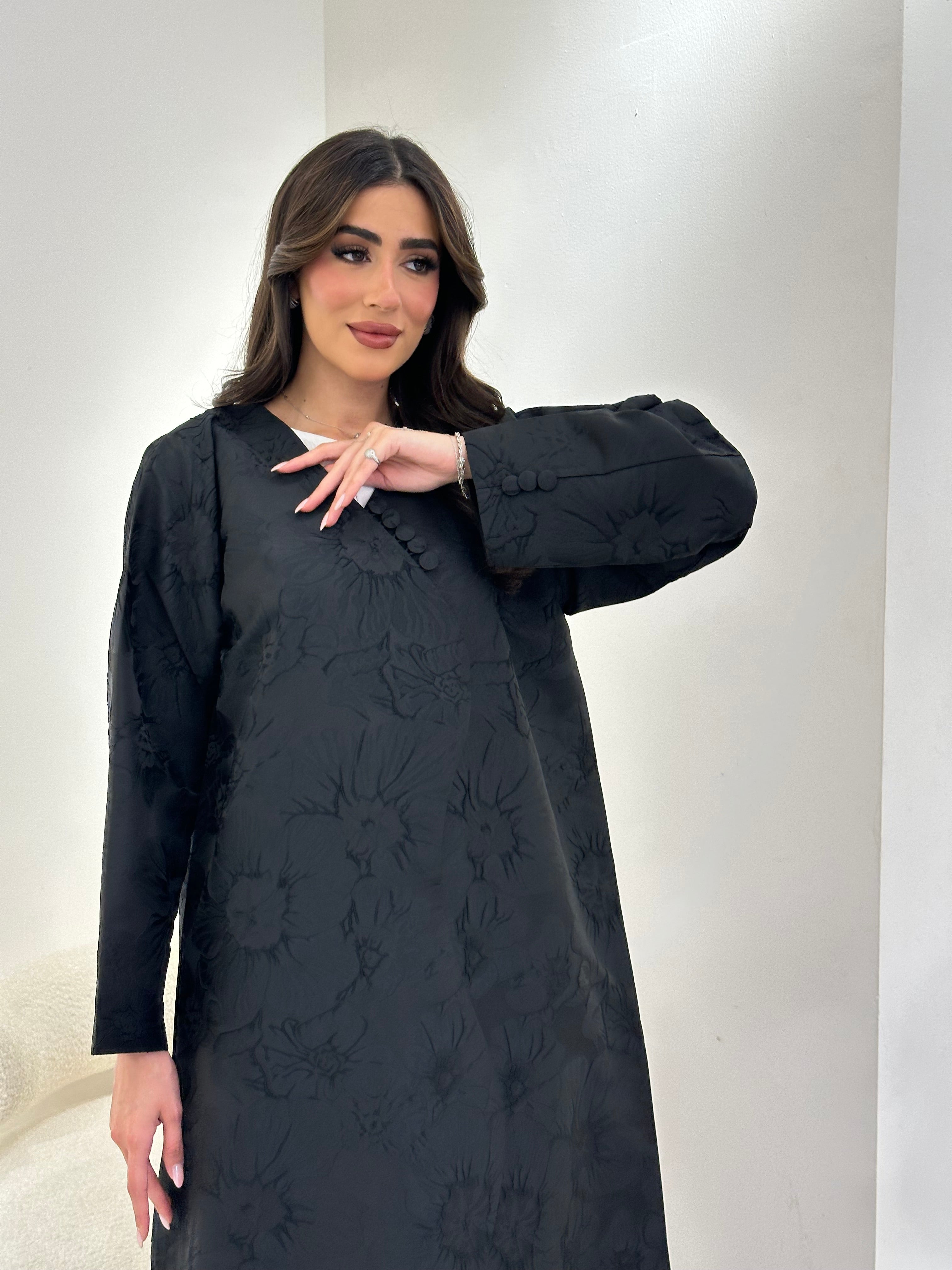 C 0898 Black Abaya