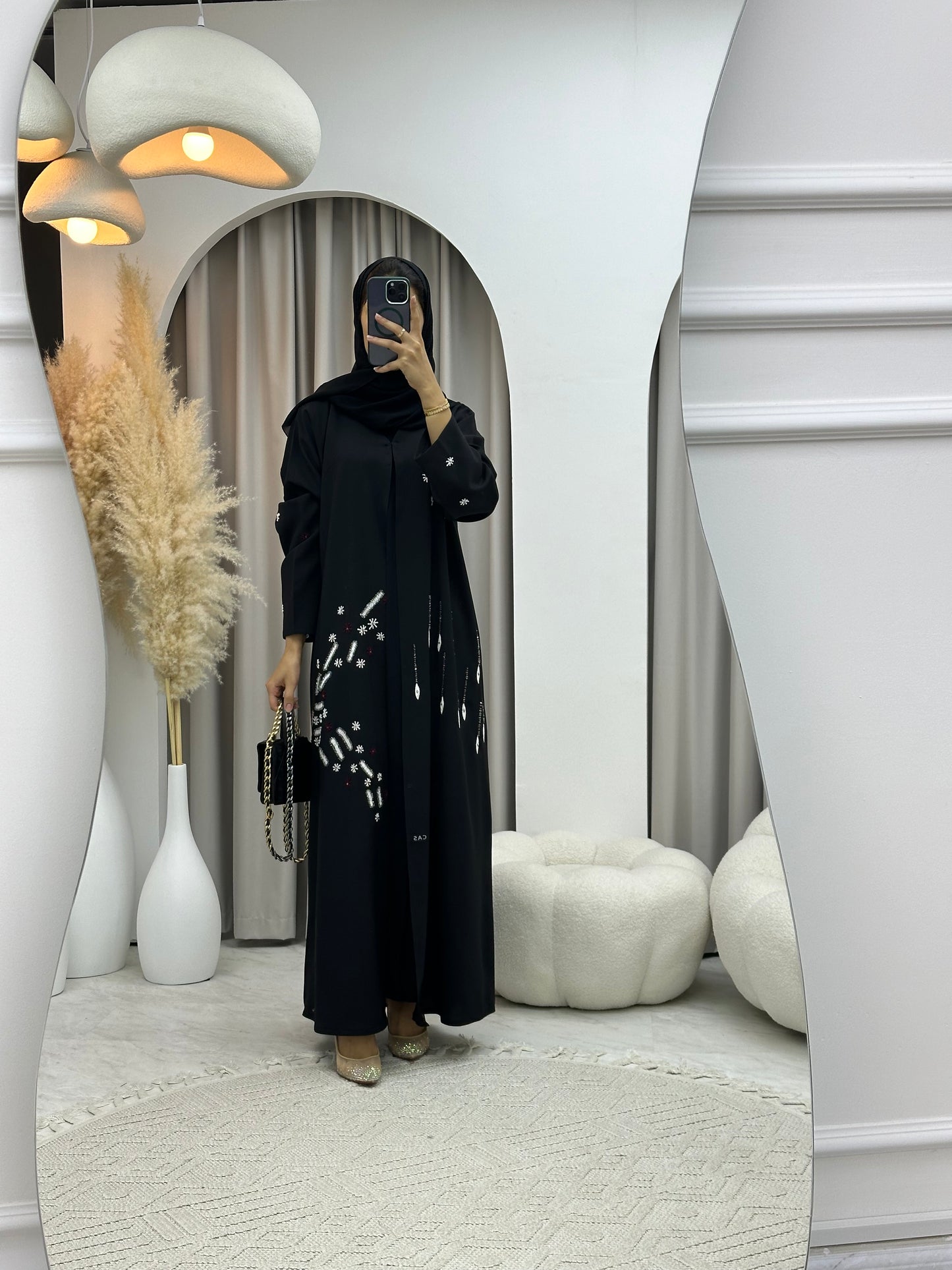 C 0216 Black Abaya