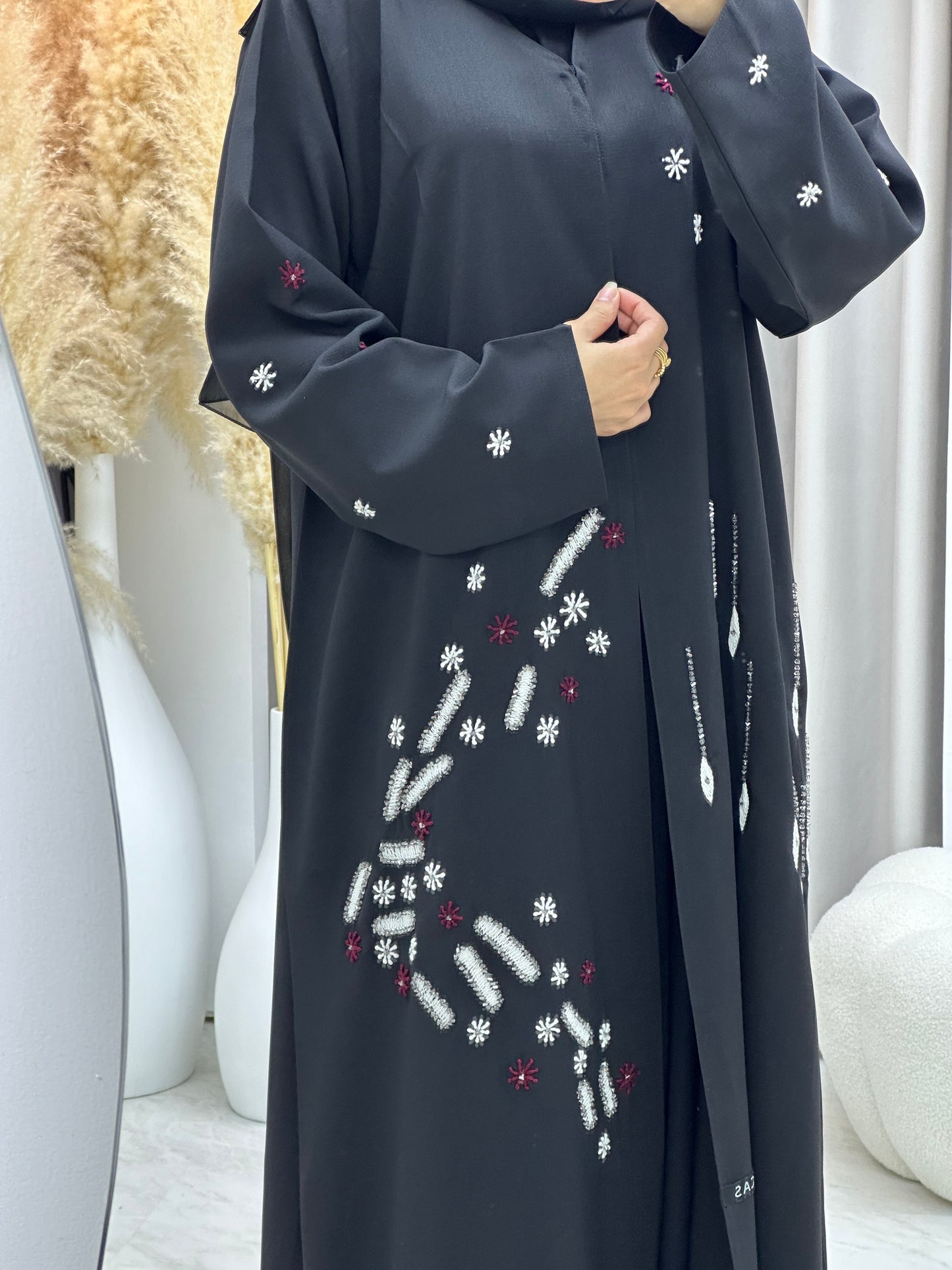 C 0216 Black Abaya