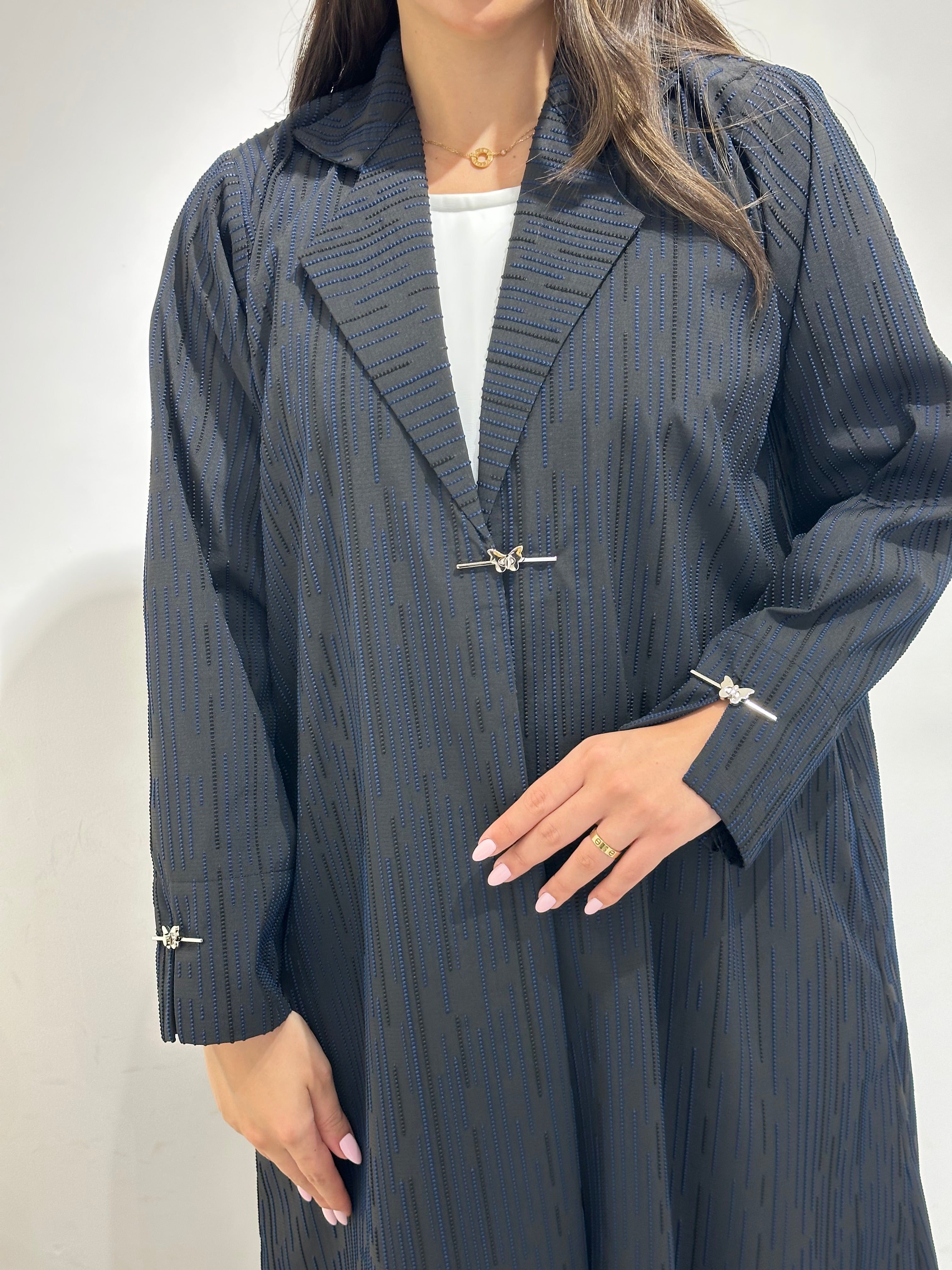 C 1360-01 Blue Coat Abaya