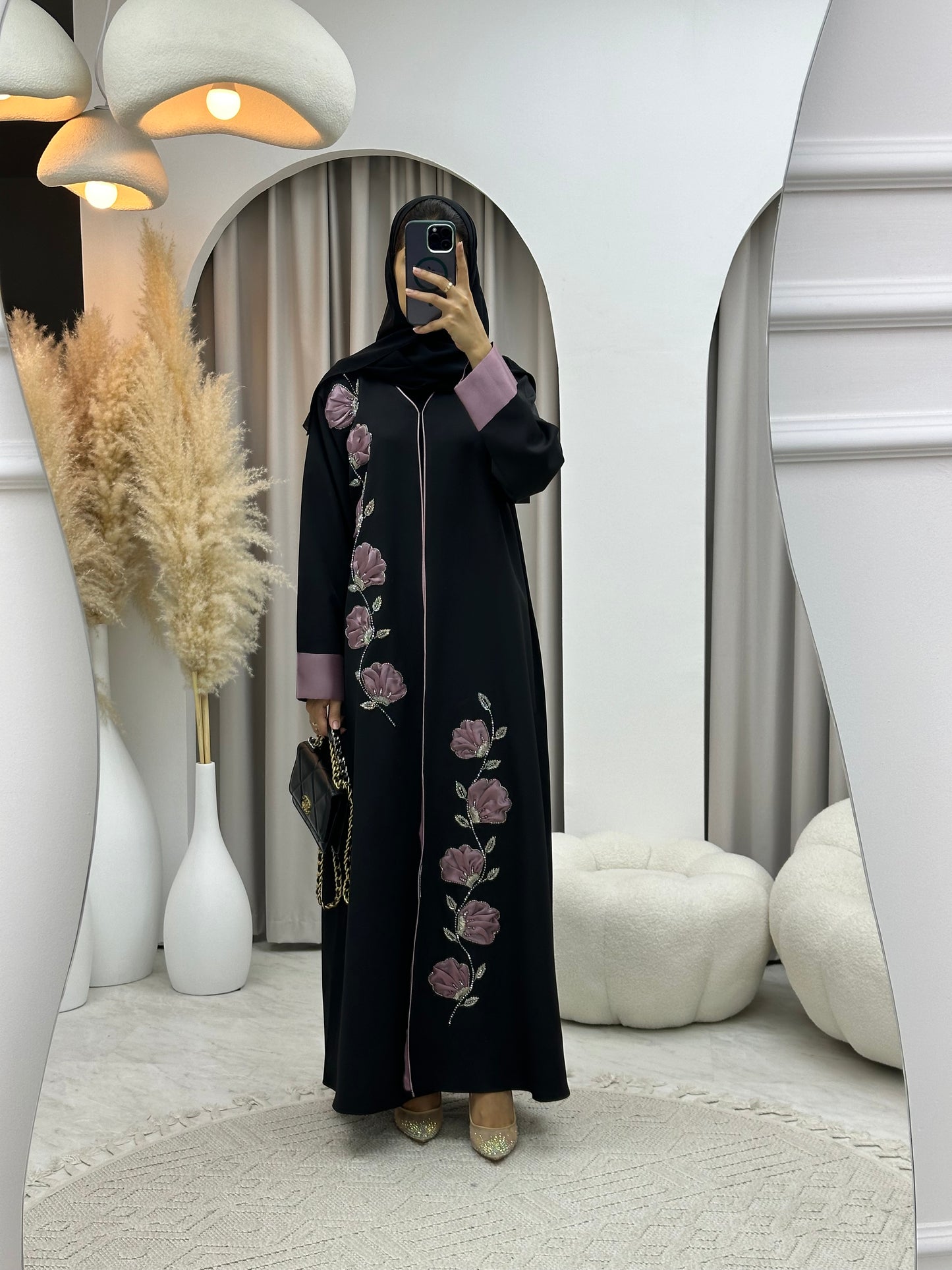 C 0215 Black Abaya